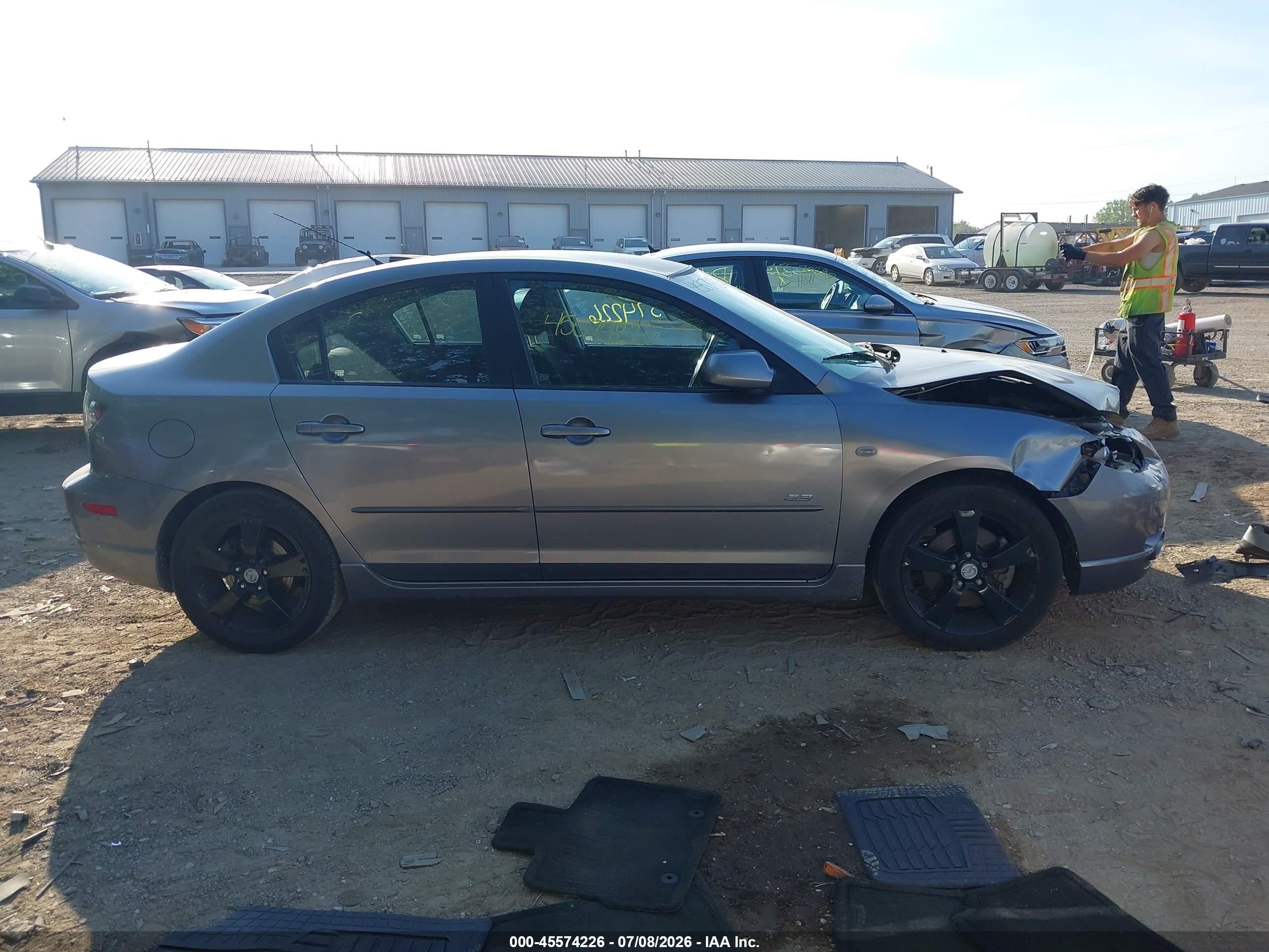 2006 Mazda Mazda3 S Touring Серый vin: JM1BK323261449954