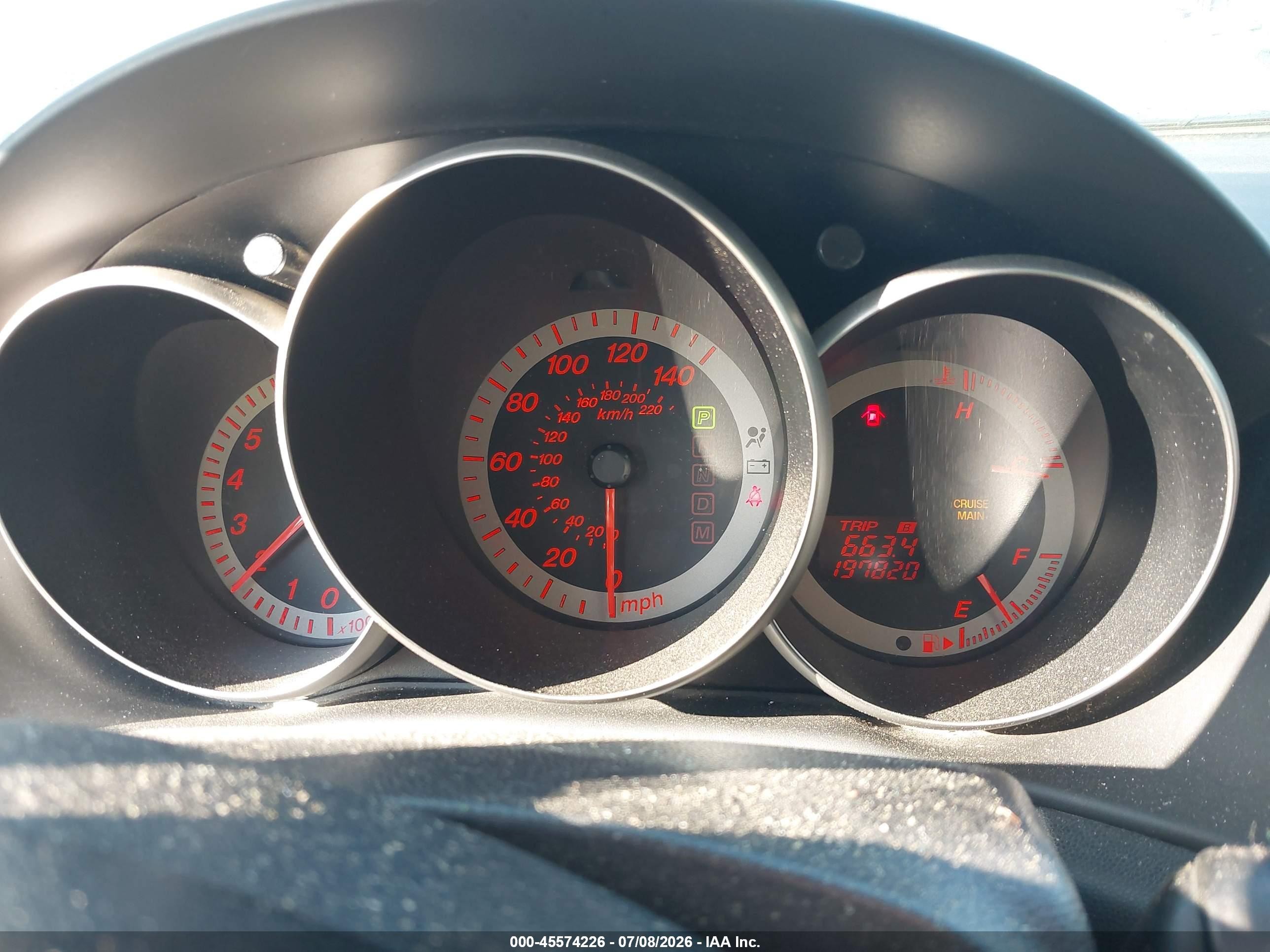 2006 Mazda Mazda3 S Touring Серый vin: JM1BK323261449954