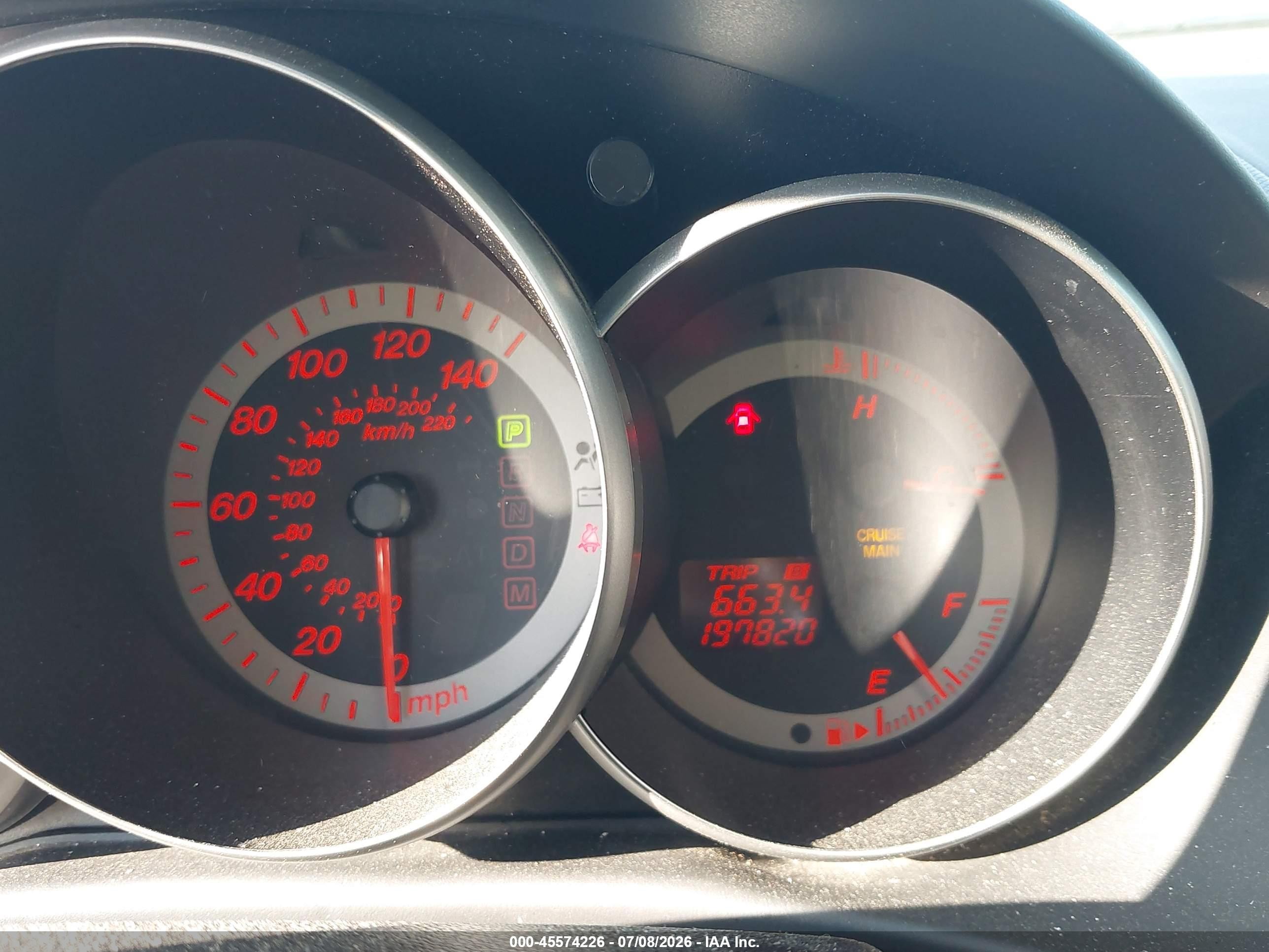2006 Mazda Mazda3 S Touring Серый vin: JM1BK323261449954