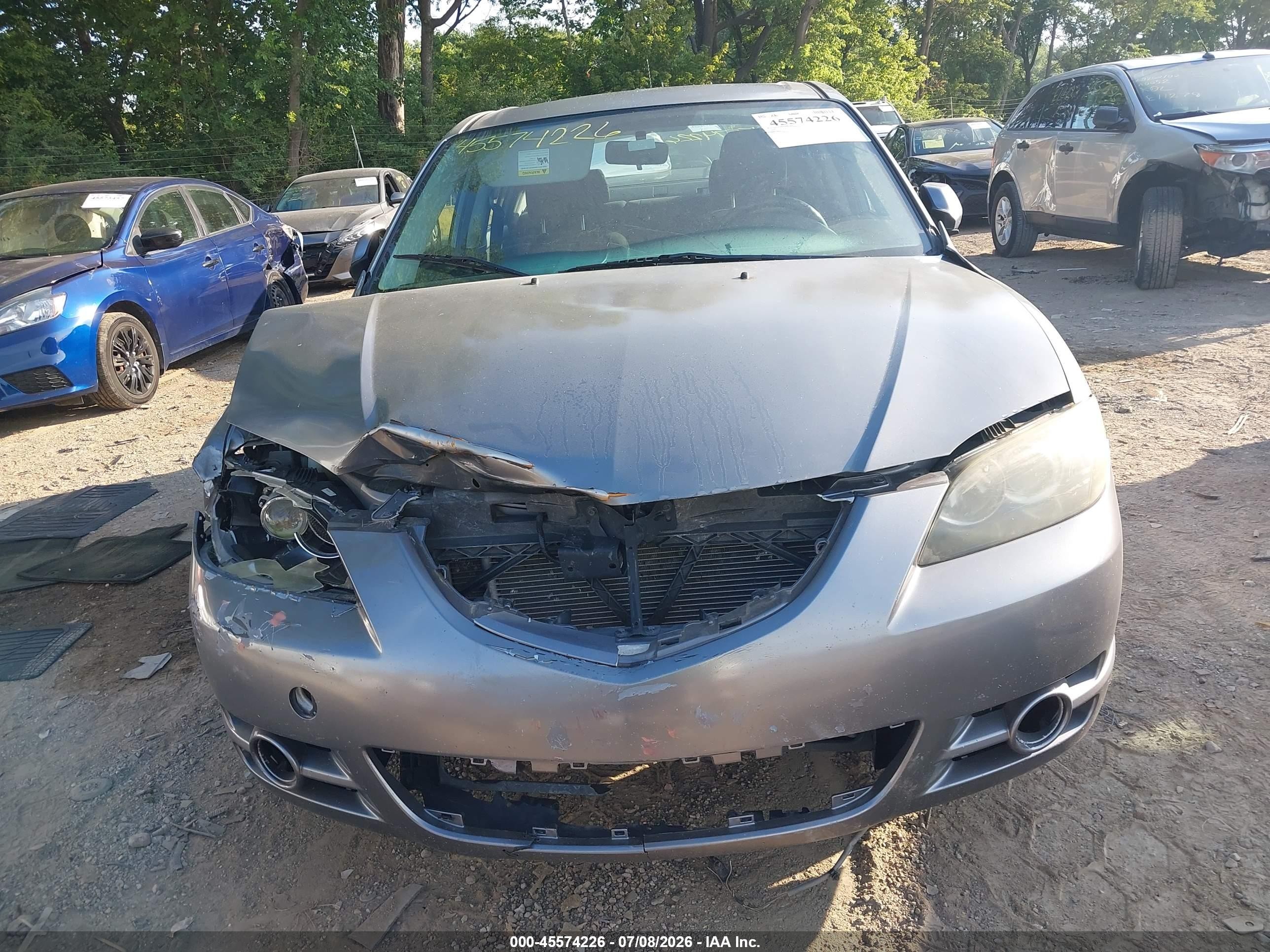2006 Mazda Mazda3 S Touring Серый vin: JM1BK323261449954