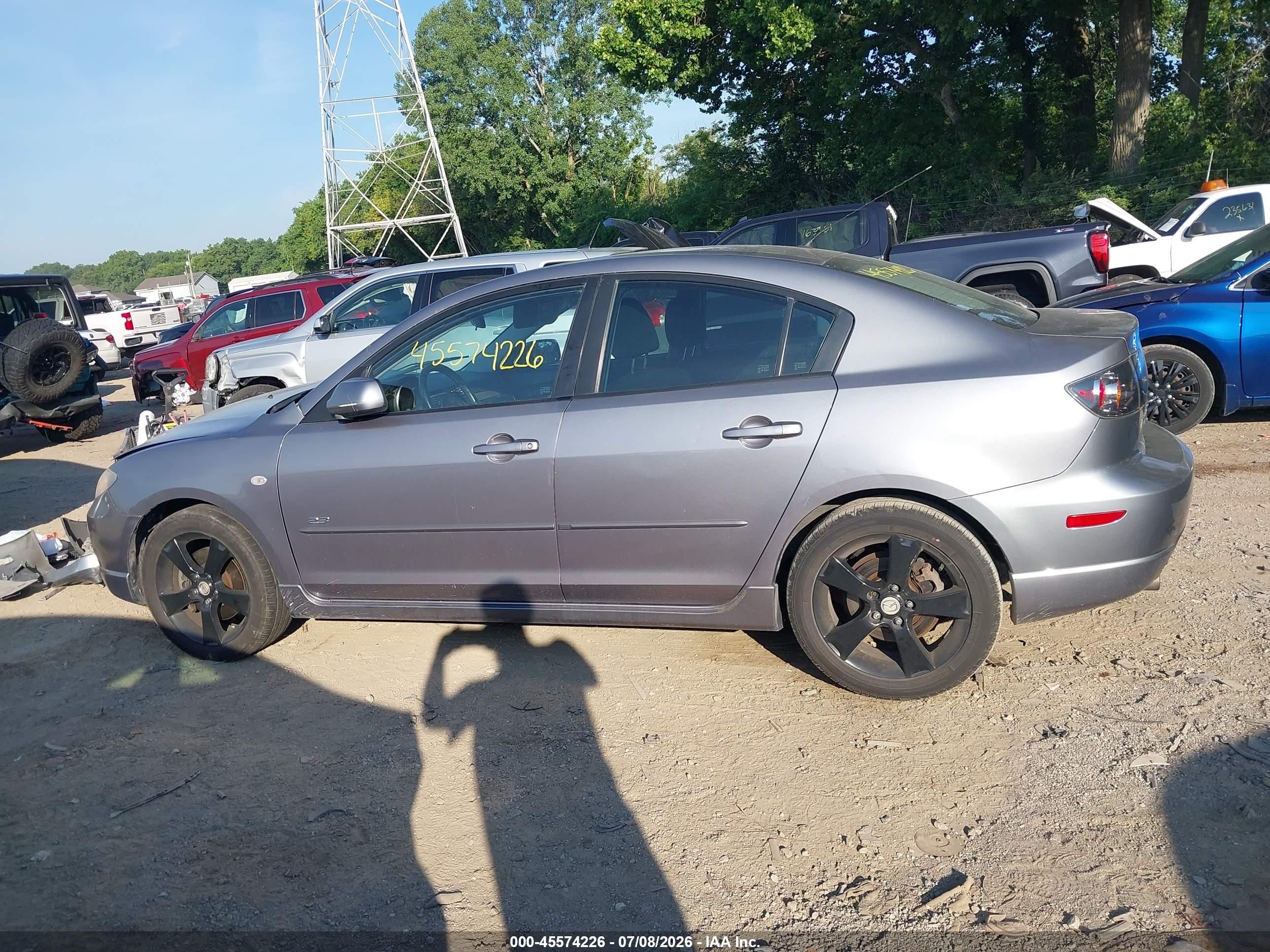 2006 Mazda Mazda3 S Touring Серый vin: JM1BK323261449954