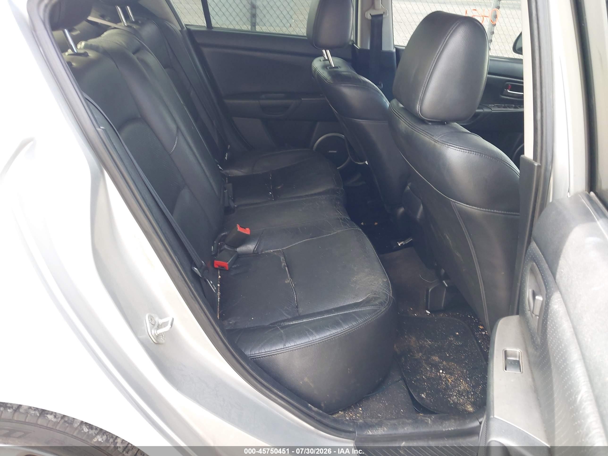 2007 Mazda Mazda3 S Grand Touring Silver vin: JM1BK323271703468