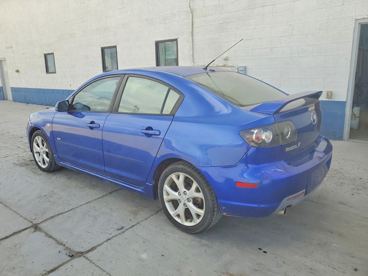2007 Mazda 3 S Blue vin: JM1BK323271710162