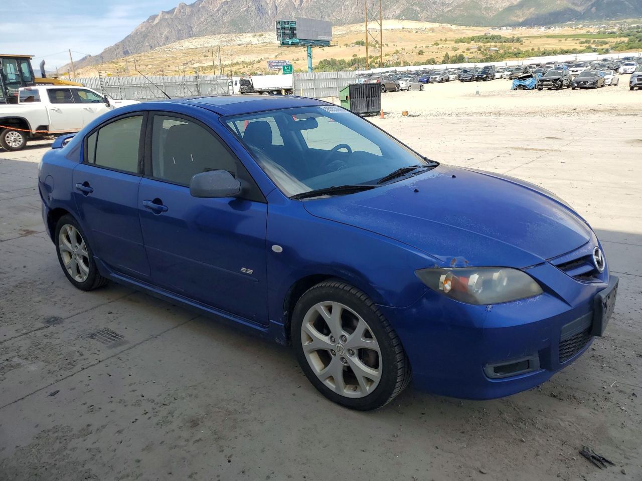 2007 Mazda 3 S Blue vin: JM1BK323271710162