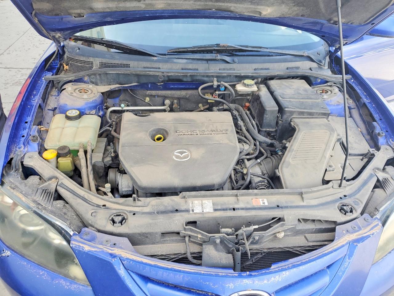 2007 Mazda 3 S Blue vin: JM1BK323271710162