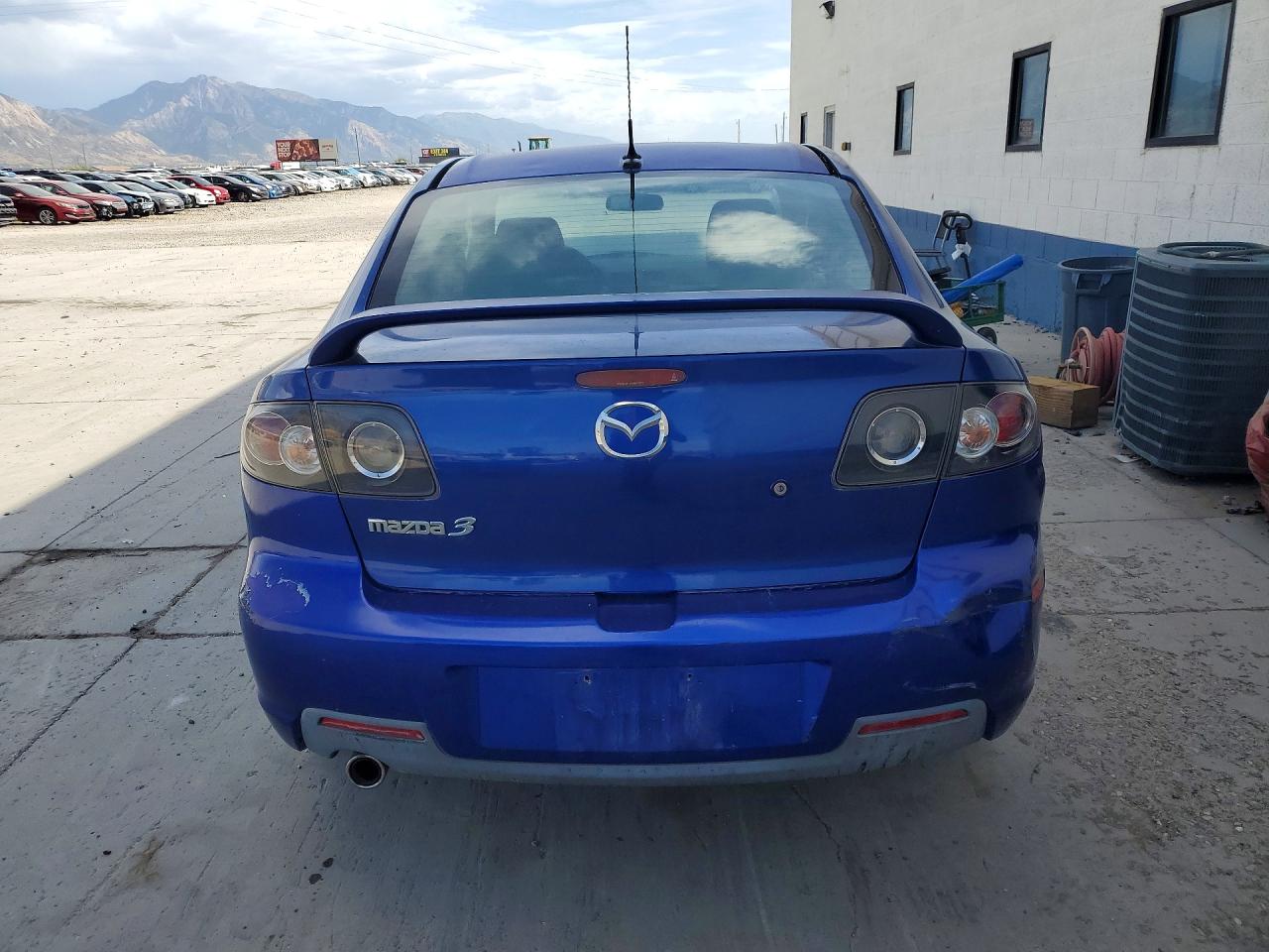 2007 Mazda 3 S Blue vin: JM1BK323271710162
