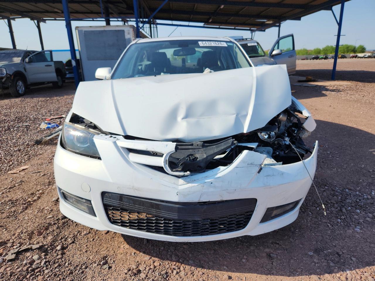 2008 Mazda 3 Gt Automatic White vin: JM1BK323281145624