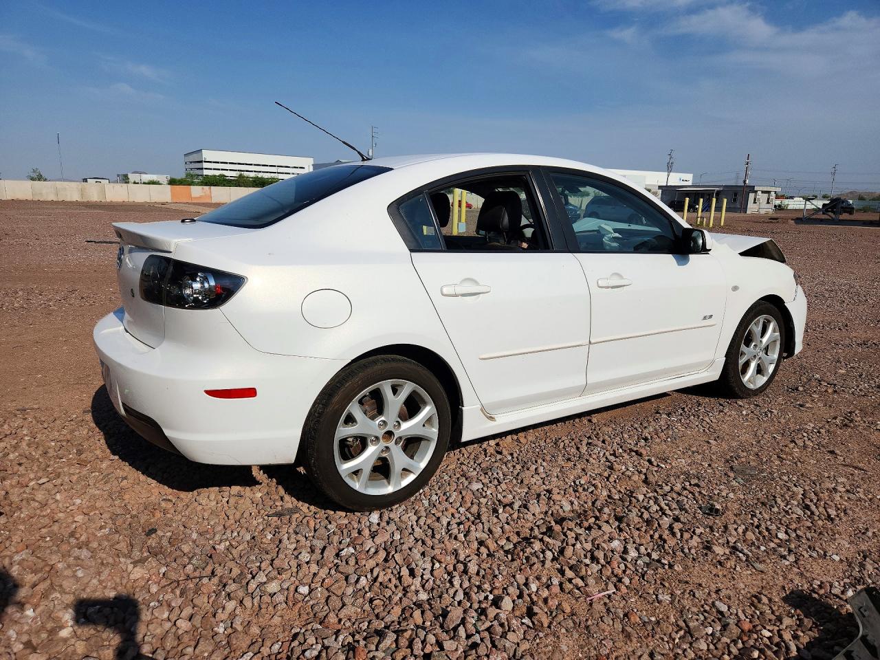 2008 Mazda 3 Gt Automatic White vin: JM1BK323281145624