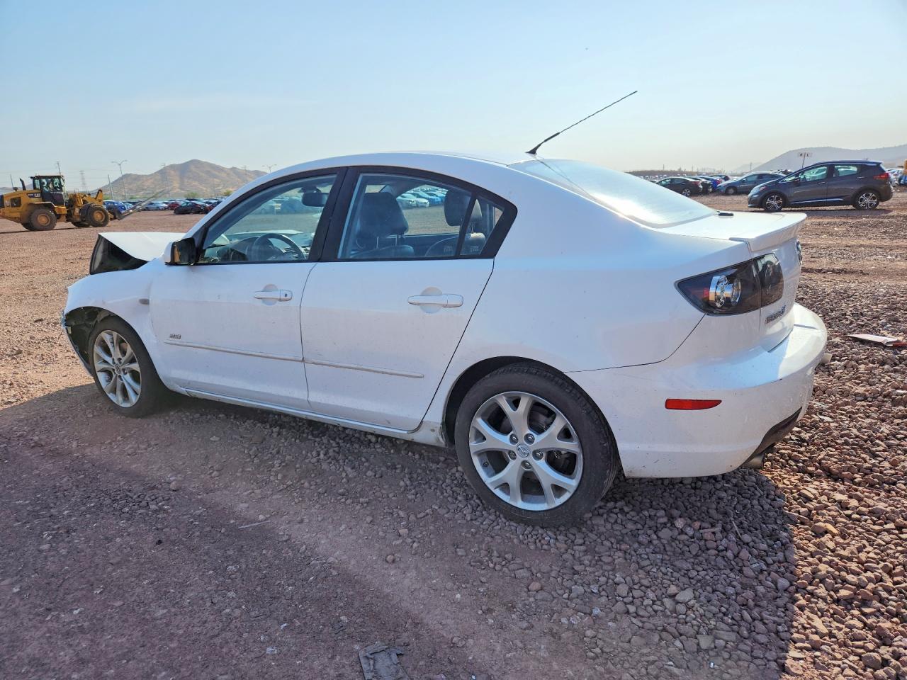 2008 Mazda 3 Gt Automatic White vin: JM1BK323281145624