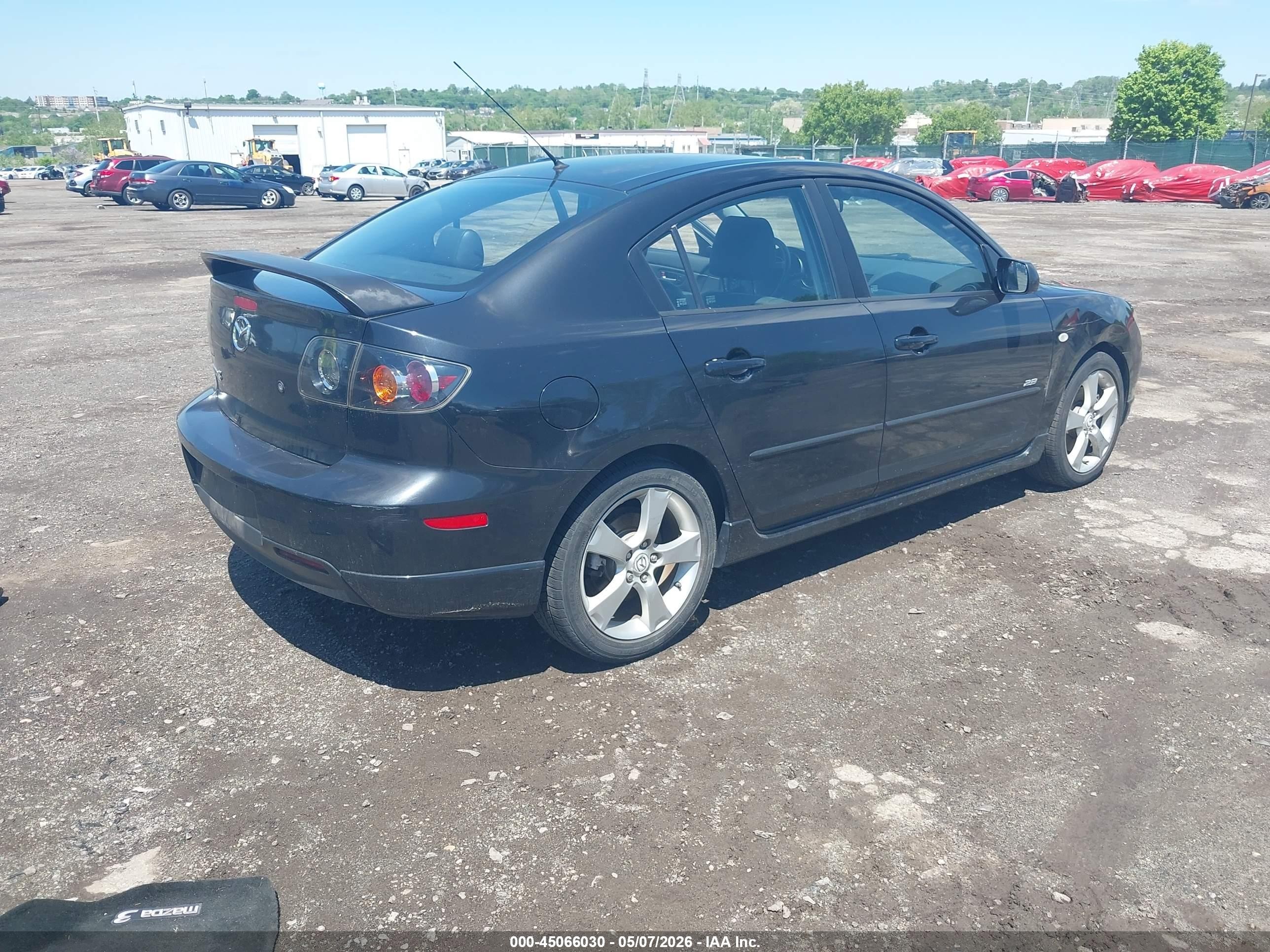 2006 Mazda Mazda3 S Grand Touring Red vin: JM1BK323361400651