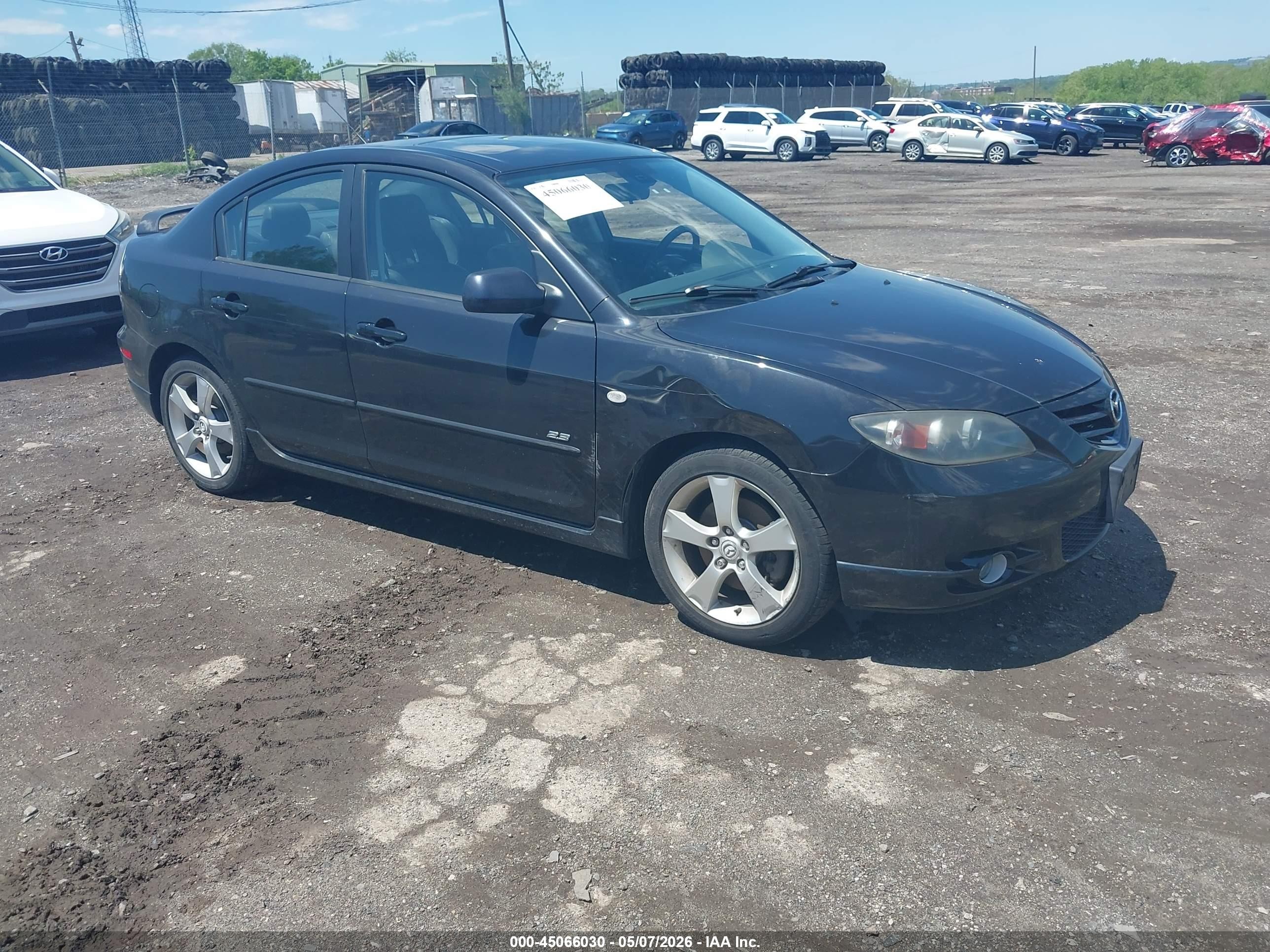 2006 Mazda Mazda3 S Grand Touring Red vin: JM1BK323361400651