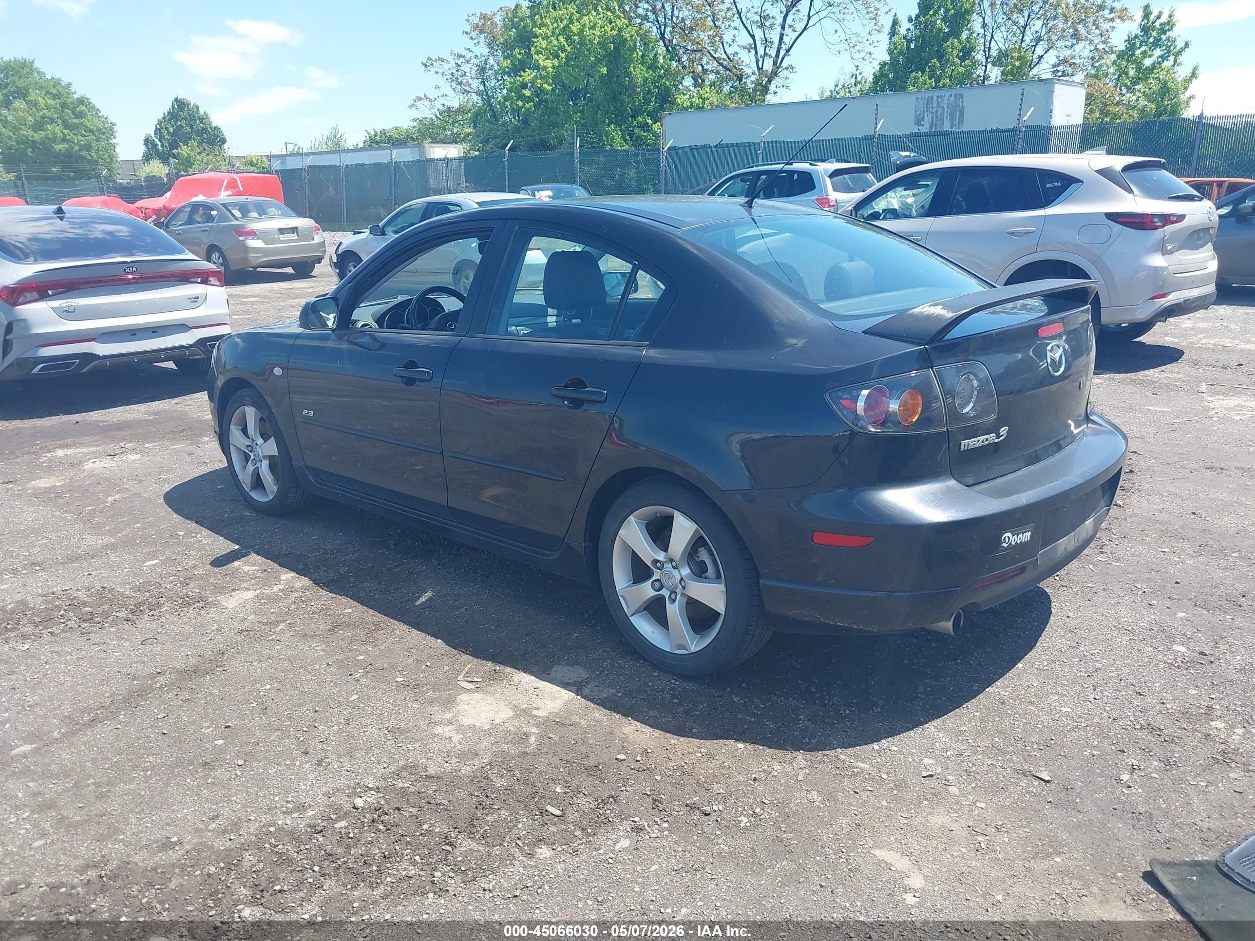 2006 Mazda Mazda3 S Grand Touring Red vin: JM1BK323361400651