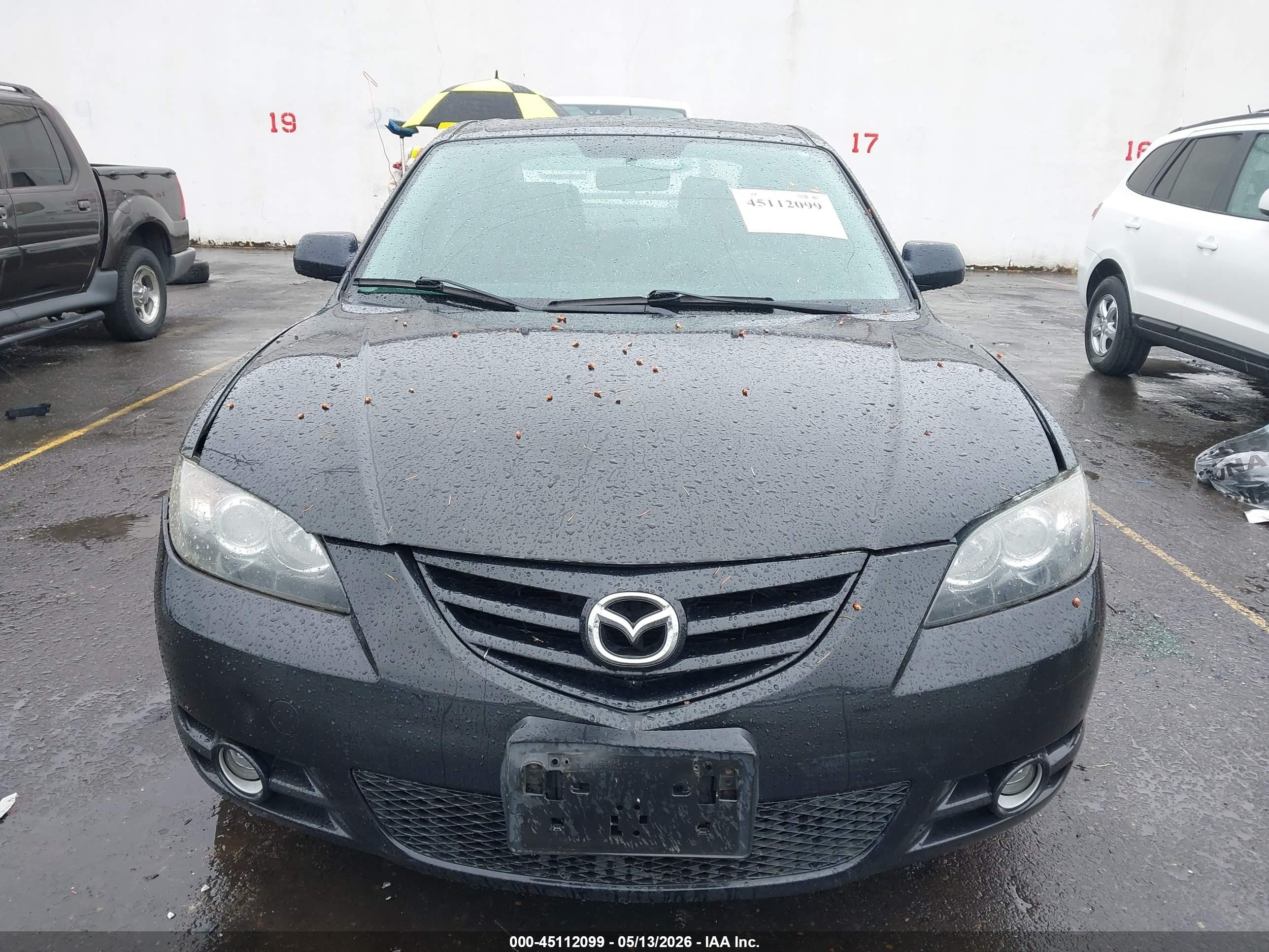 2006 Mazda Mazda3 S Touring Black vin: JM1BK323361525746