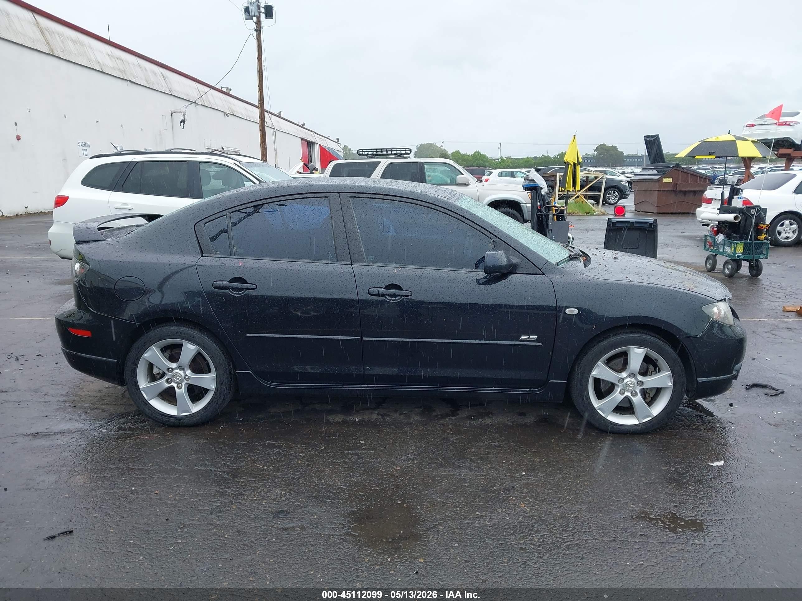 2006 Mazda Mazda3 S Touring Black vin: JM1BK323361525746