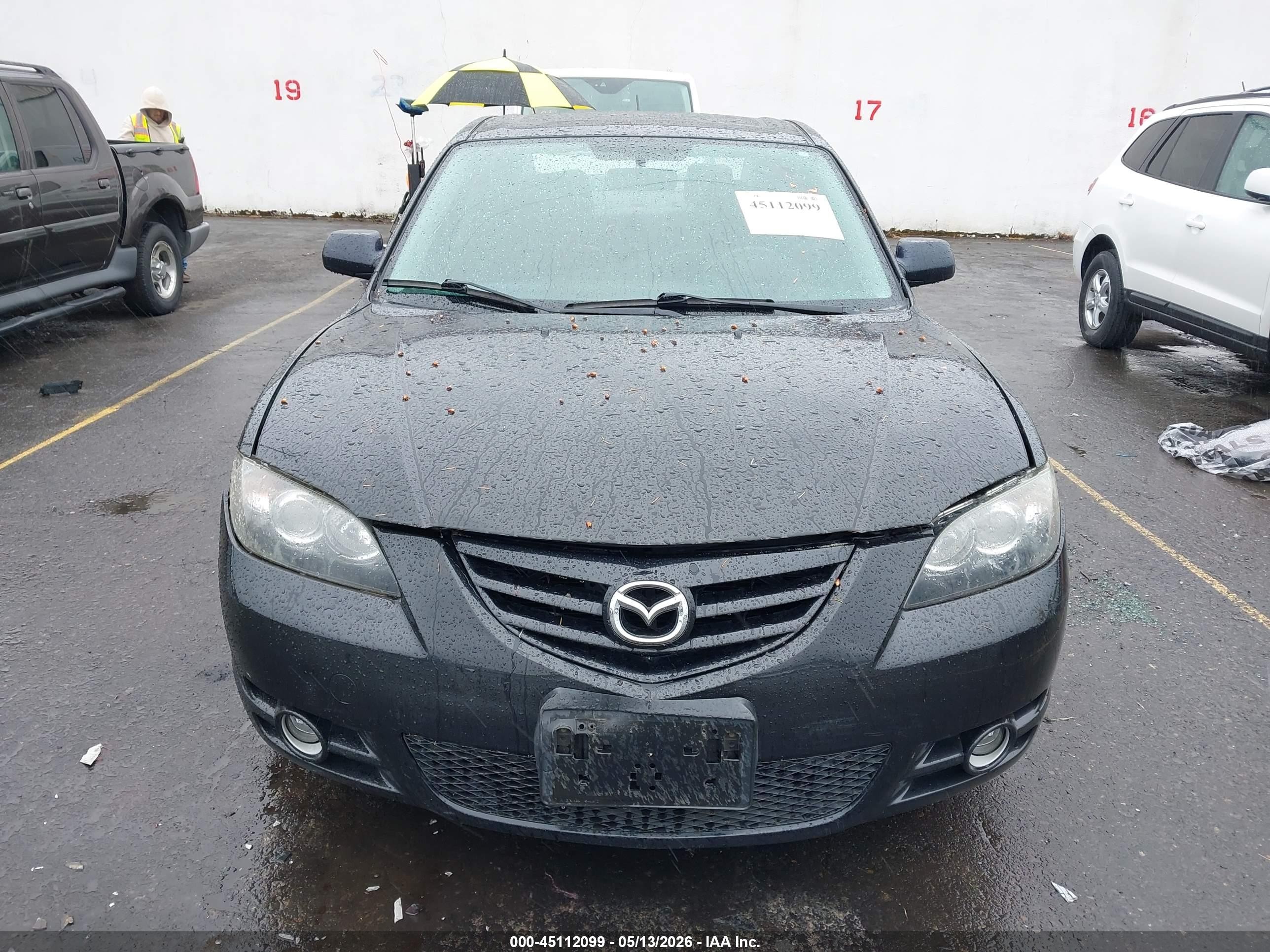 2006 Mazda Mazda3 S Touring Black vin: JM1BK323361525746