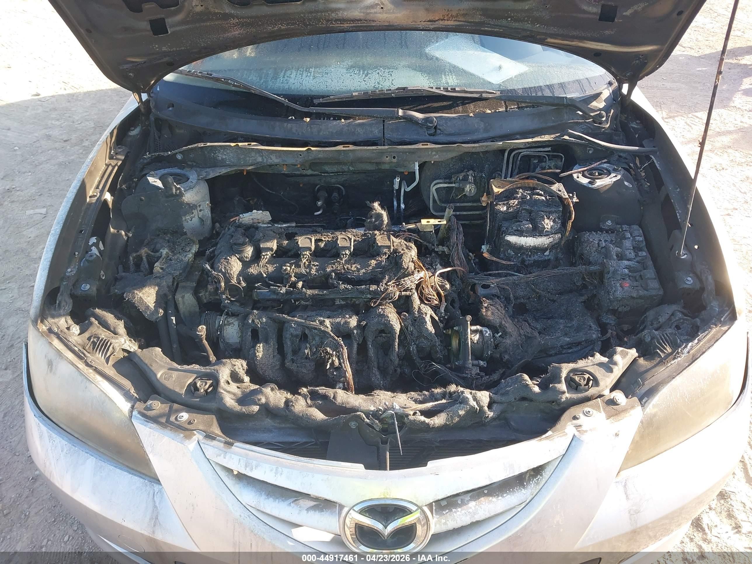 2007 Mazda Mazda3 S Grand Touring Silver vin: JM1BK323371653986