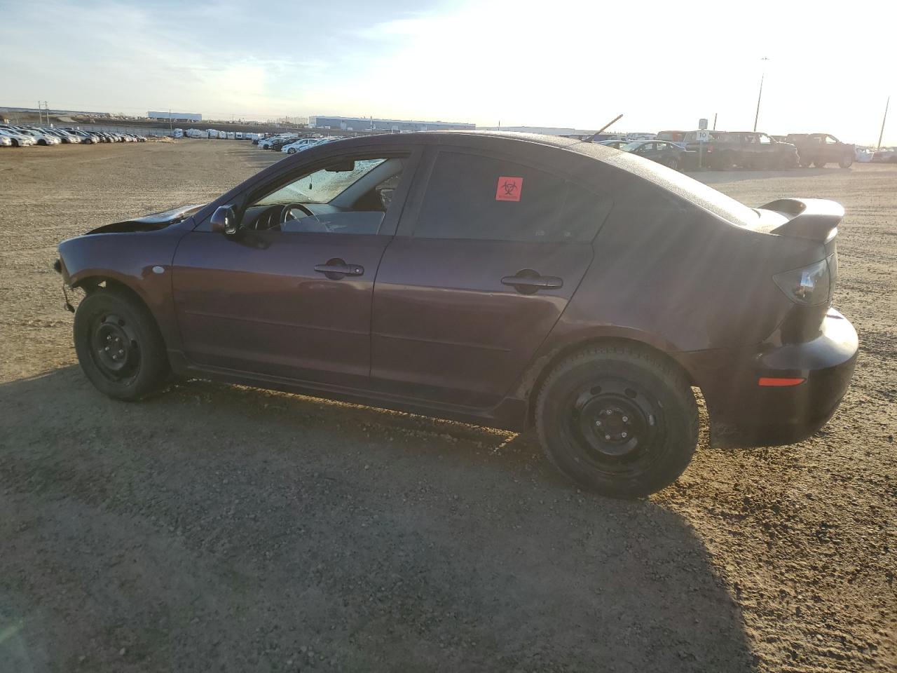 2007 Mazda 3 S Purple vin: JM1BK323371753313