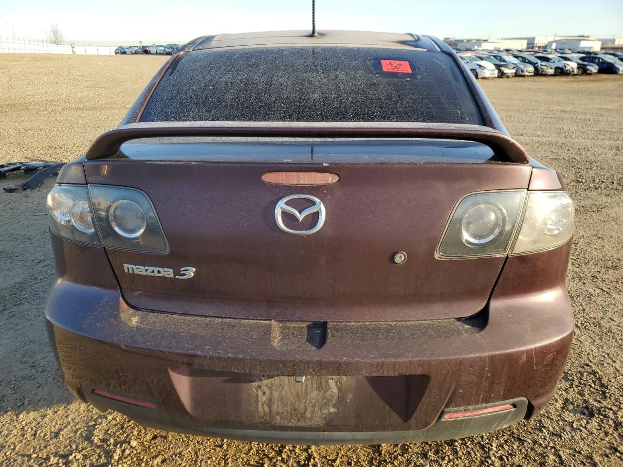 2007 Mazda 3 S Purple vin: JM1BK323371753313