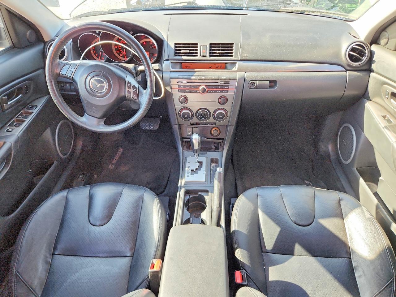 2008 Mazda 3 S Black vin: JM1BK323381810370