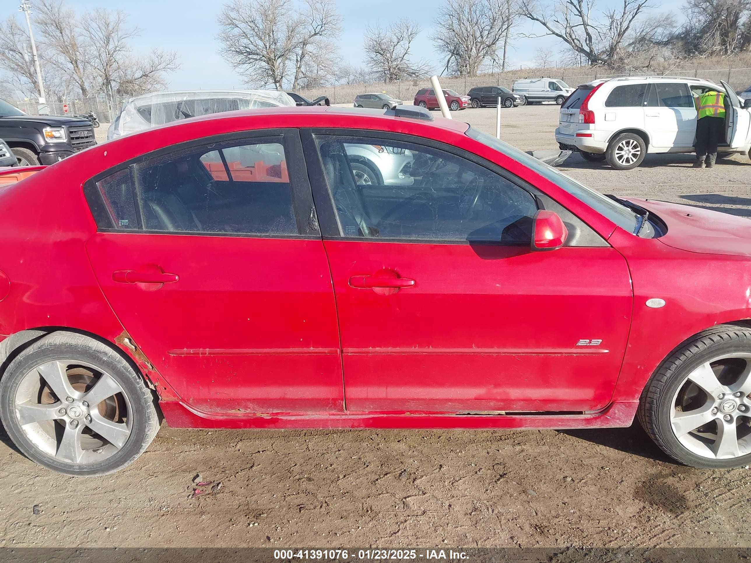 2006 Mazda Mazda3 S Grand Touring Red vin: JM1BK323461459546