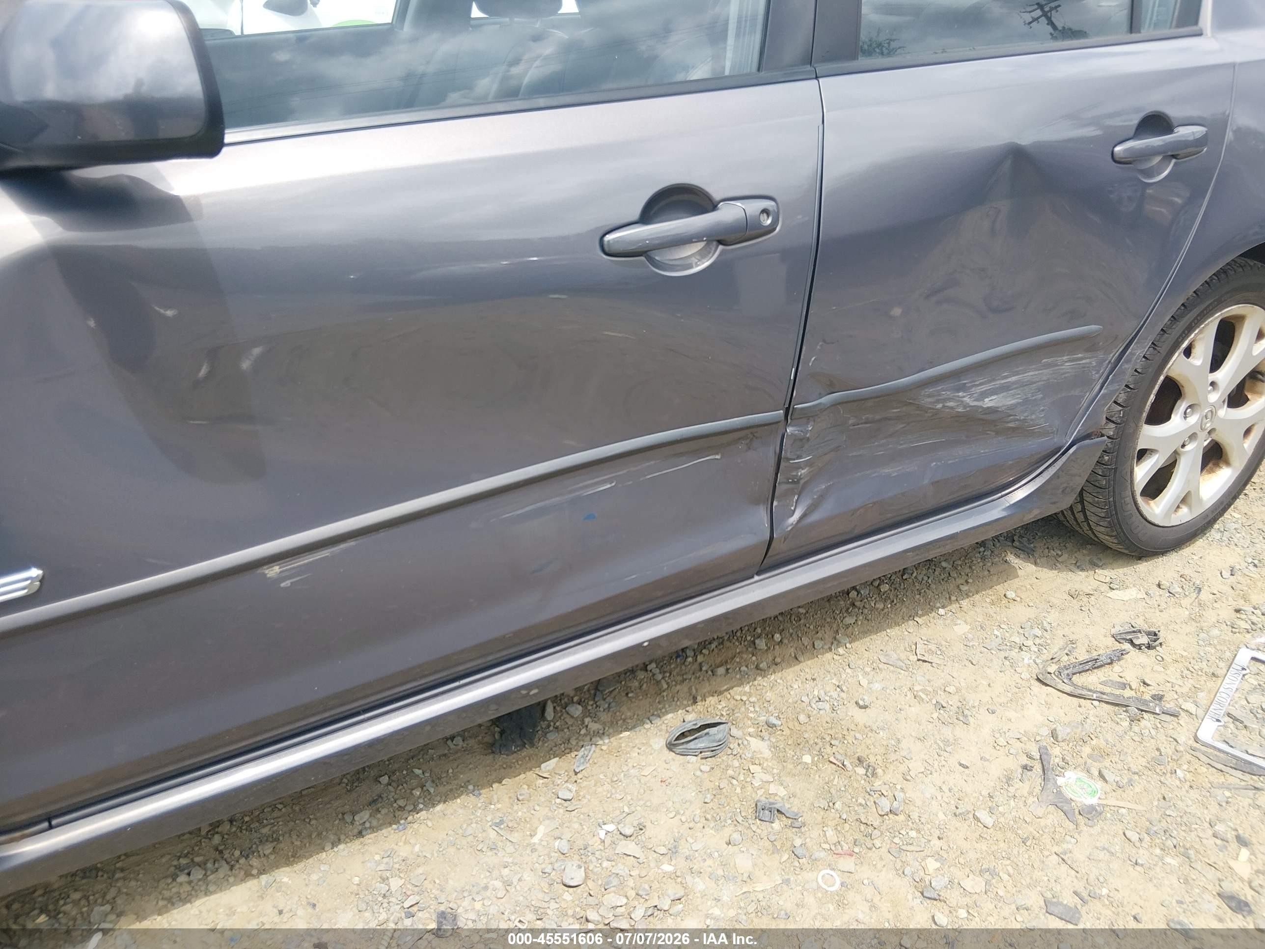 2007 Mazda Mazda3 S Touring Gray vin: JM1BK323471639854