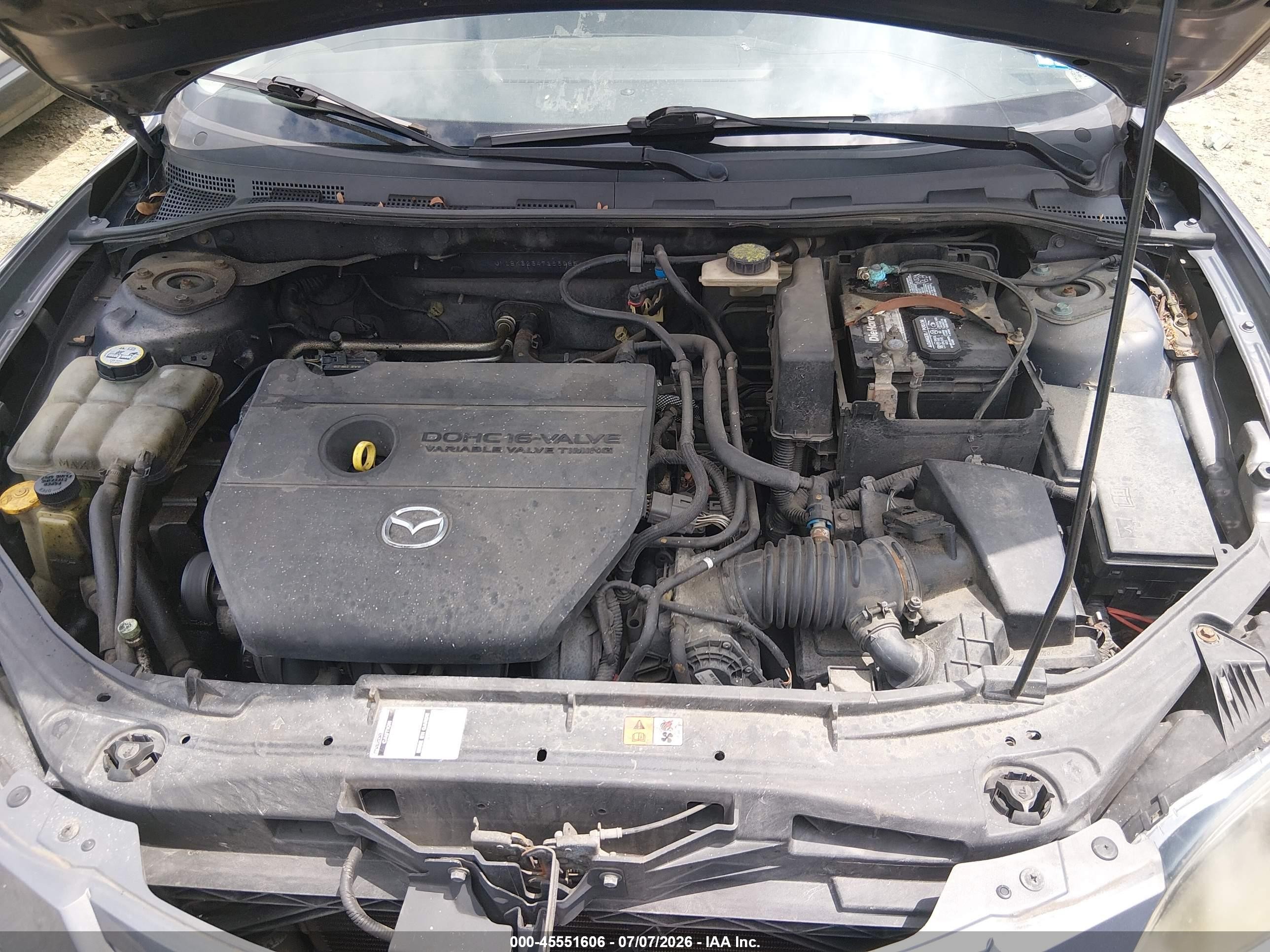 2007 Mazda Mazda3 S Touring Gray vin: JM1BK323471639854