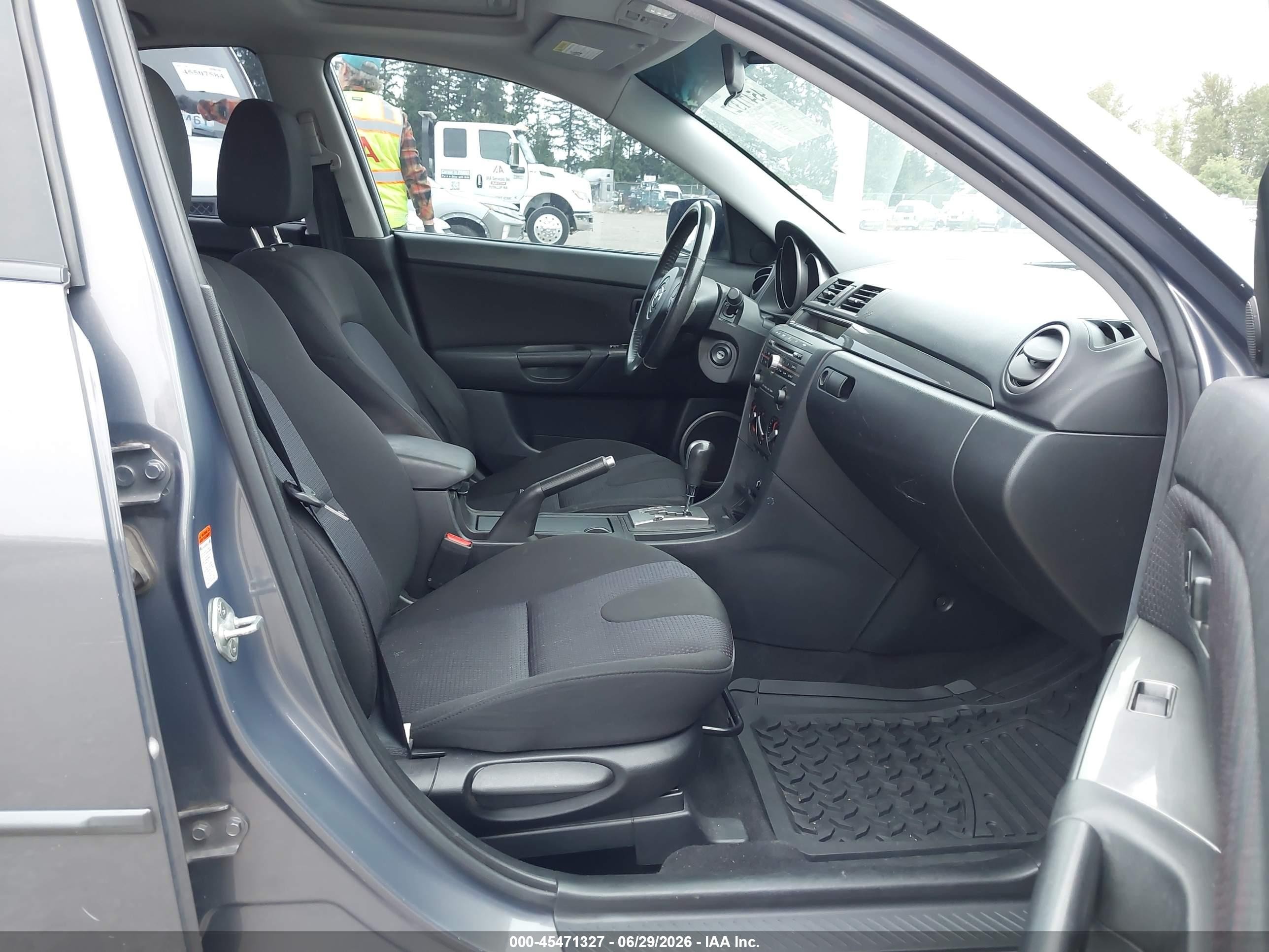 2007 Mazda Mazda3 S Touring Gray vin: JM1BK323471684759