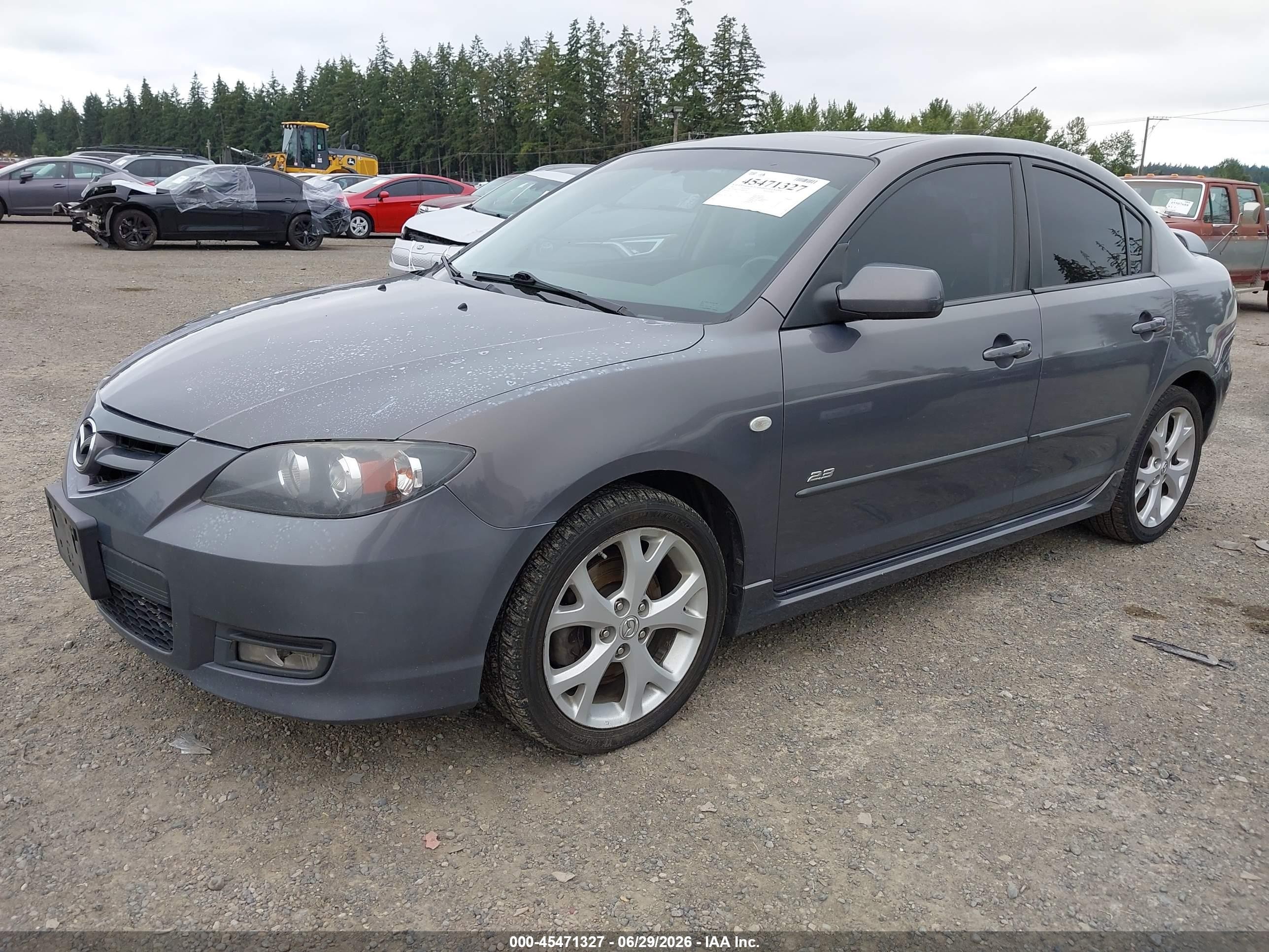 2007 Mazda Mazda3 S Touring Gray vin: JM1BK323471684759