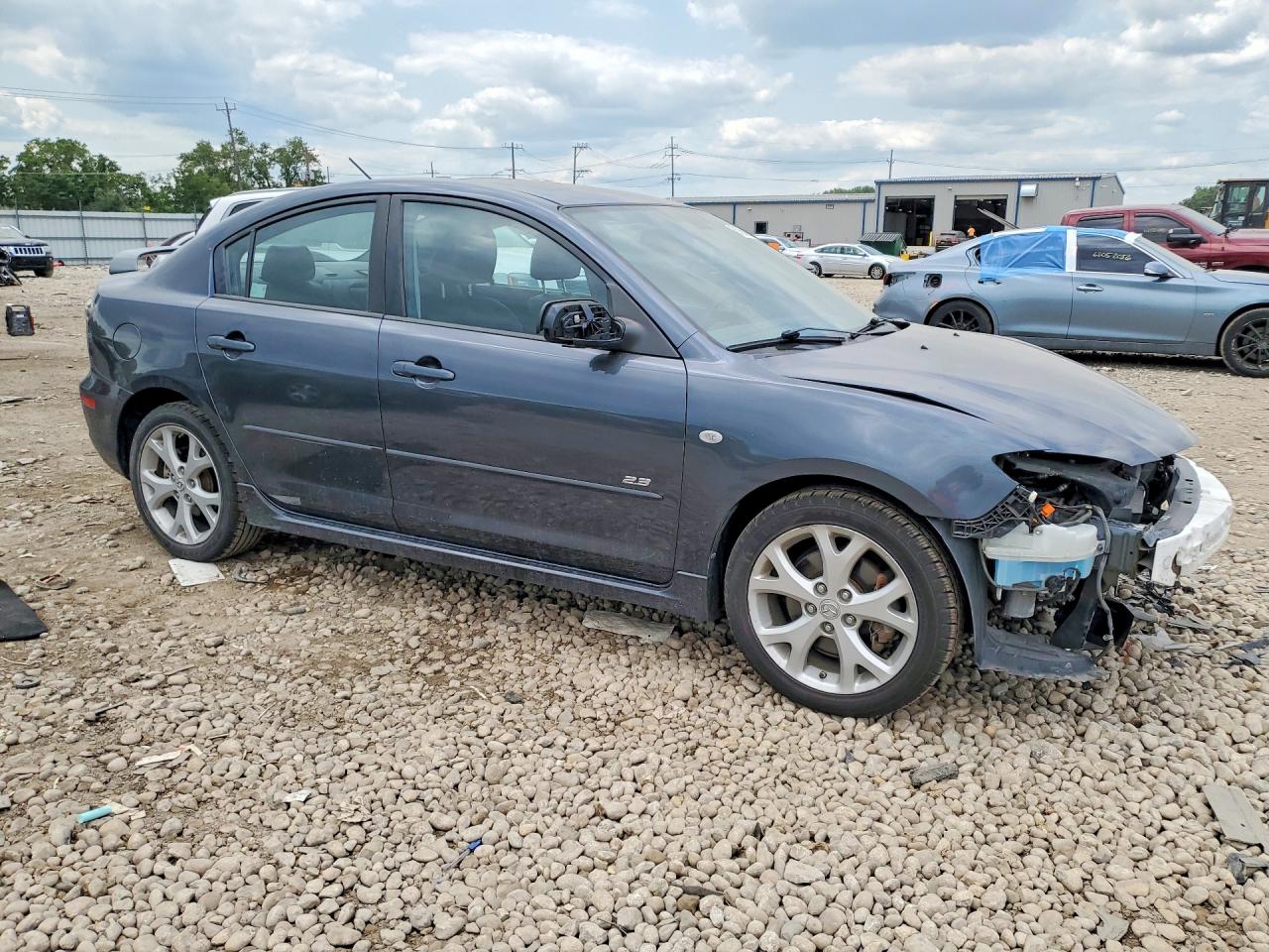2009 Mazda 3 S Gray vin: JM1BK323491203203