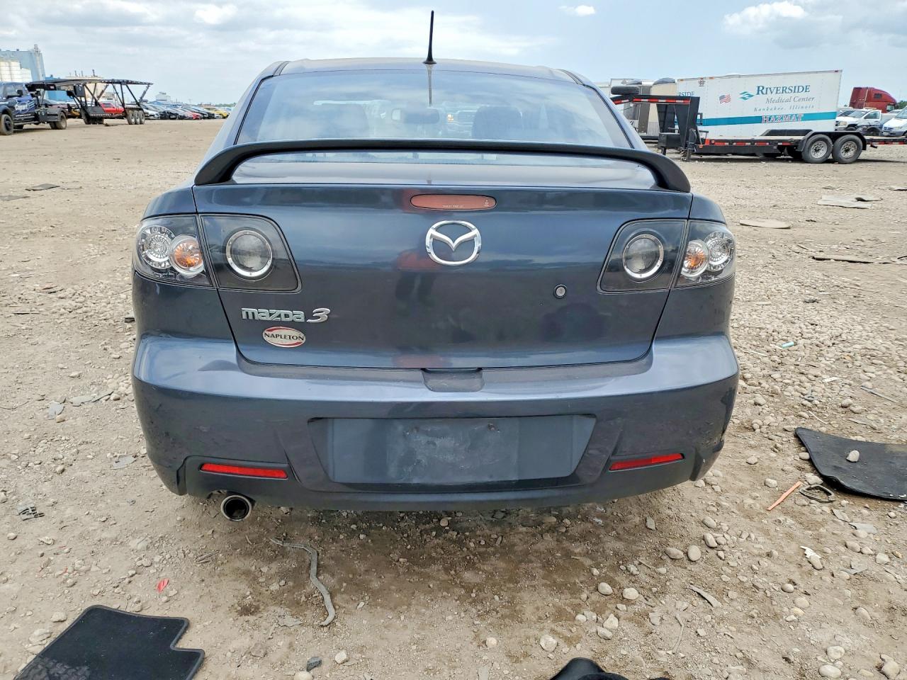 2009 Mazda 3 S Gray vin: JM1BK323491203203