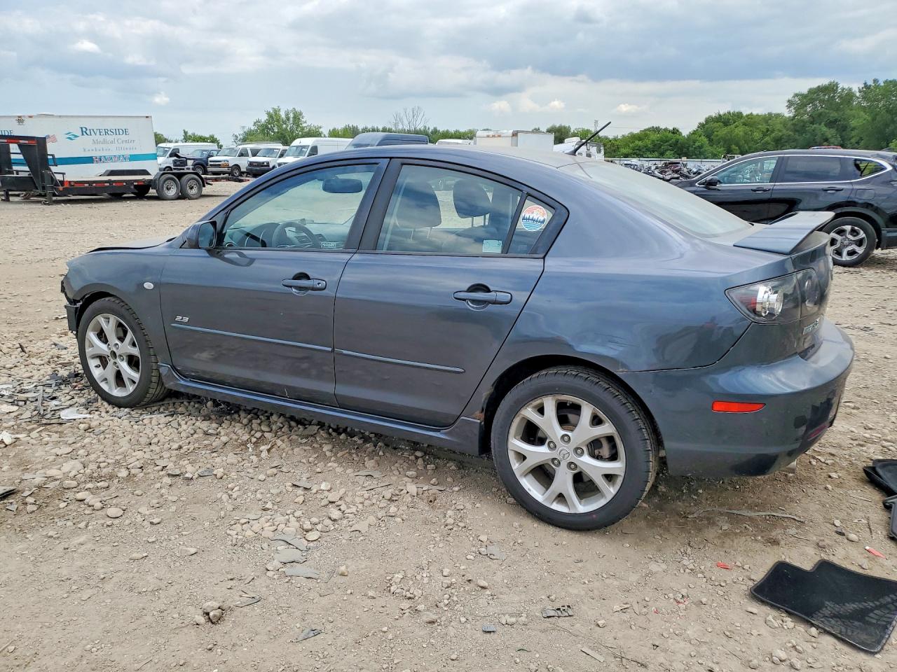 2009 Mazda 3 S Gray vin: JM1BK323491203203