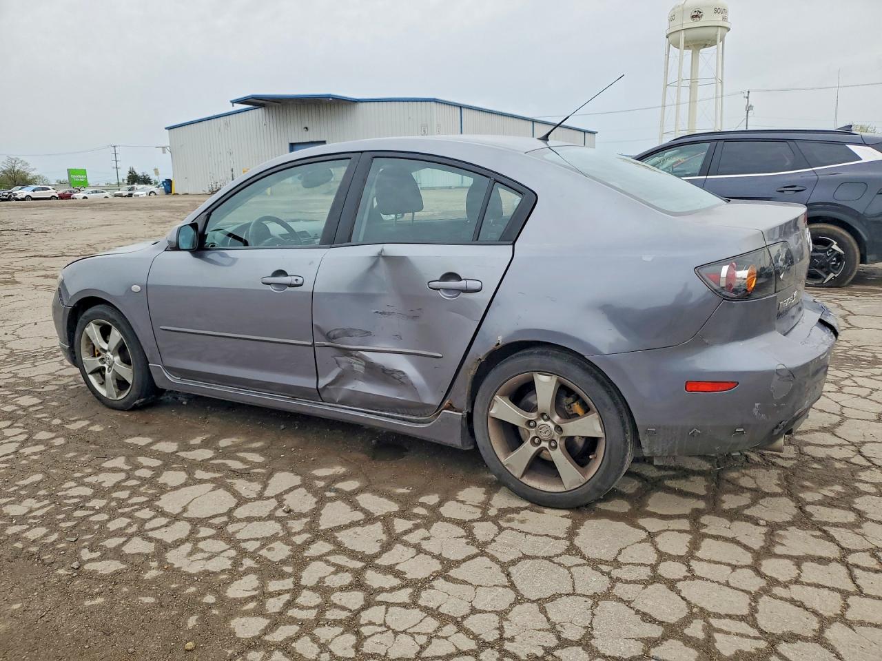 2004 Mazda 3 S Gray vin: JM1BK323541135311