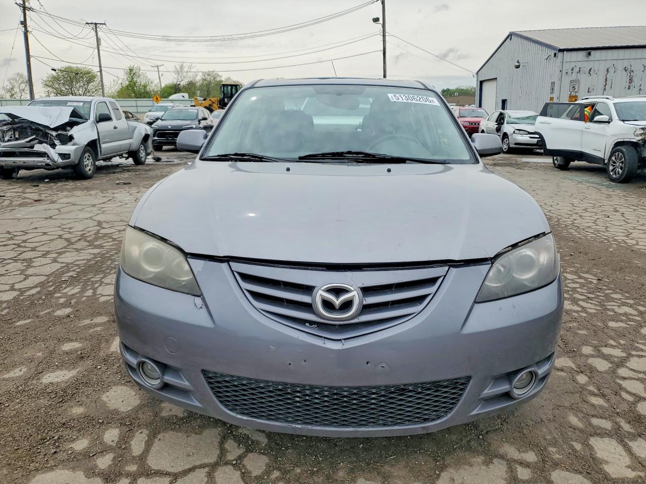 2004 Mazda 3 S Gray vin: JM1BK323541135311