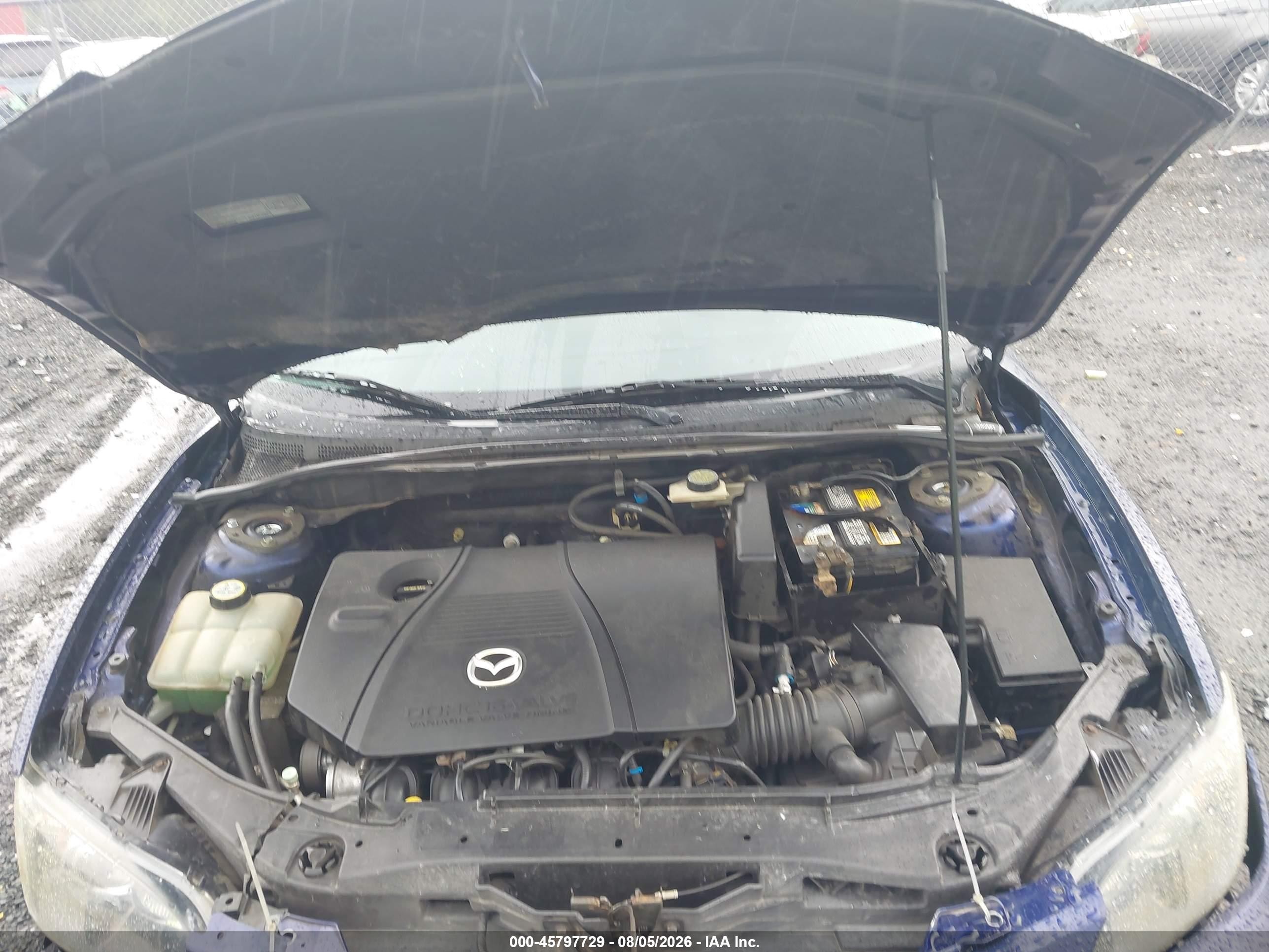 2004 Mazda Mazda3 S Blue vin: JM1BK323541161231