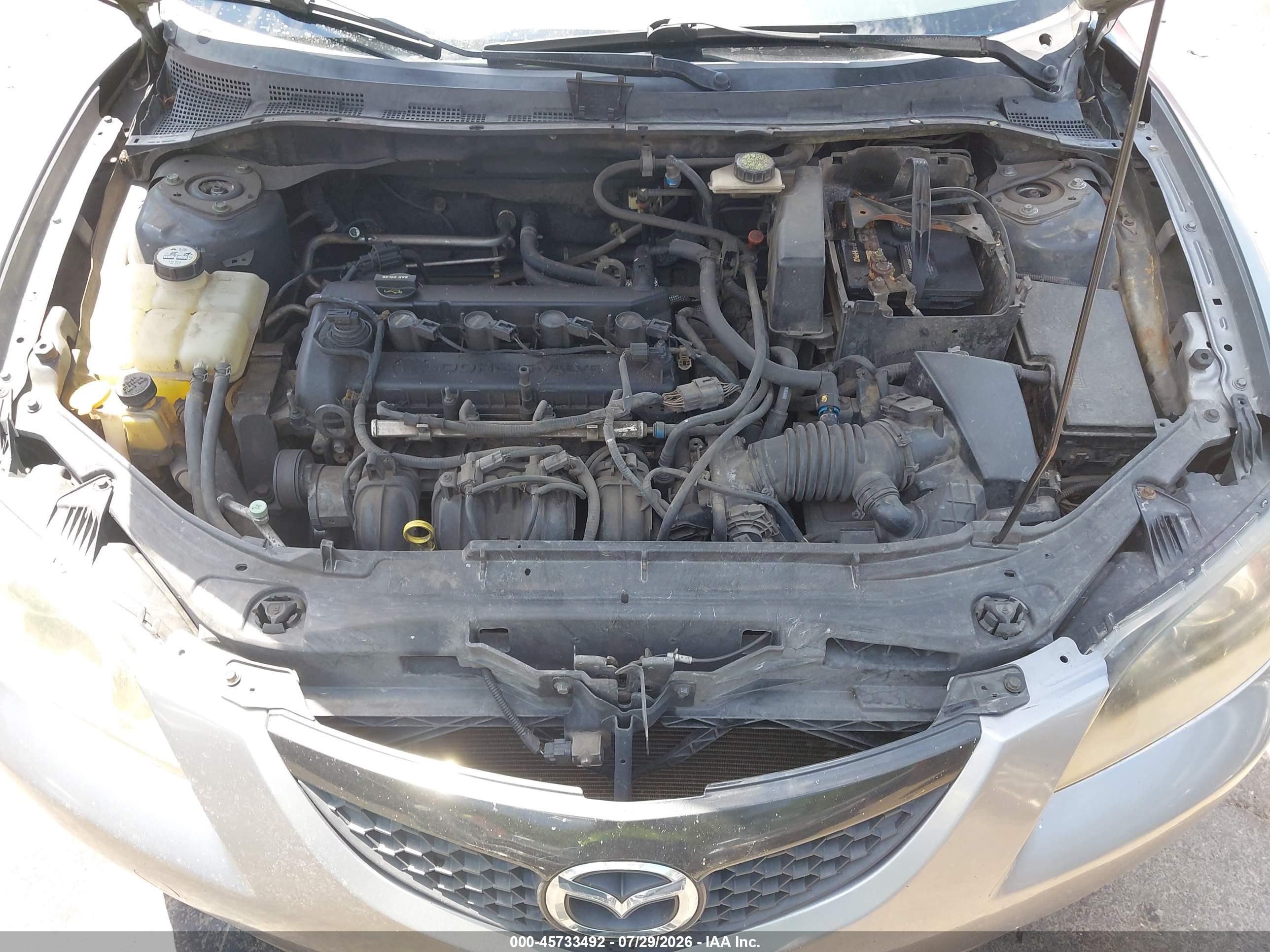 2005 Mazda Mazda3 S Серебряный vin: JM1BK323551243543