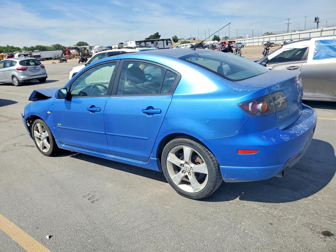2006 Mazda 3 S Blue vin: JM1BK323561456316
