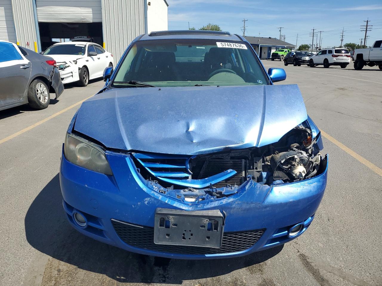 2006 Mazda 3 S Blue vin: JM1BK323561456316