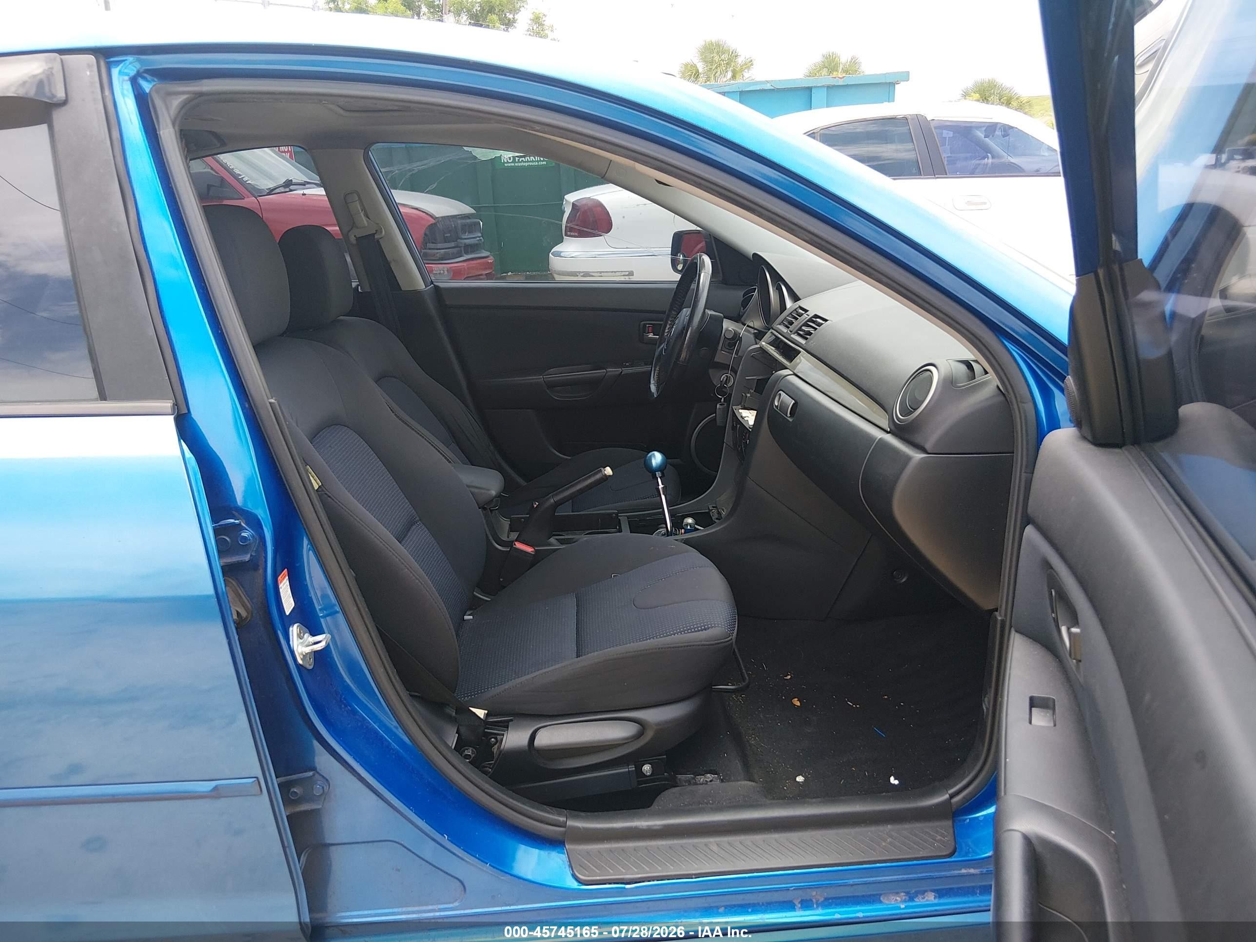 2006 Mazda Mazda3 S Touring Синий vin: JM1BK323561505840