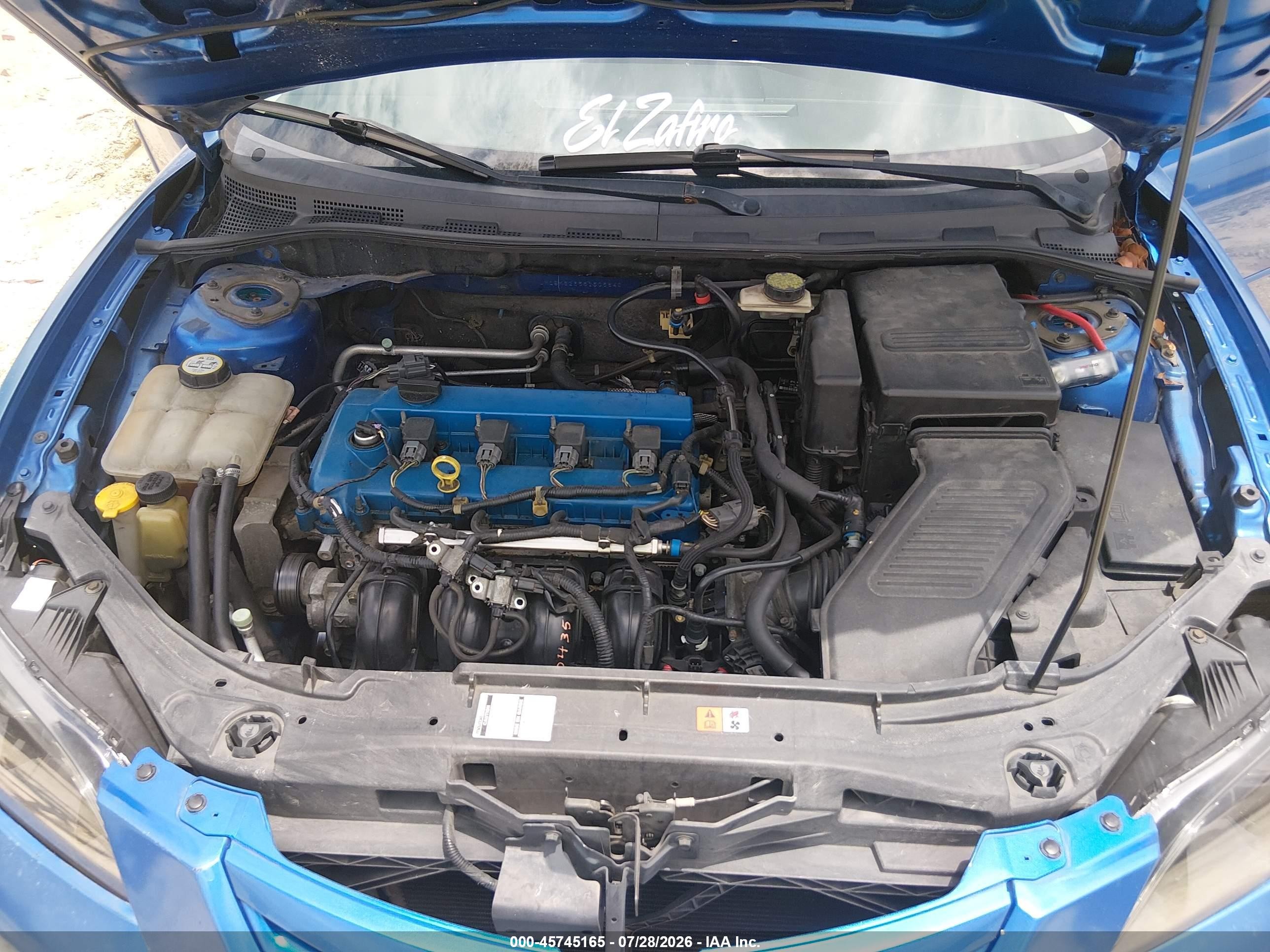 2006 Mazda Mazda3 S Touring Синий vin: JM1BK323561505840