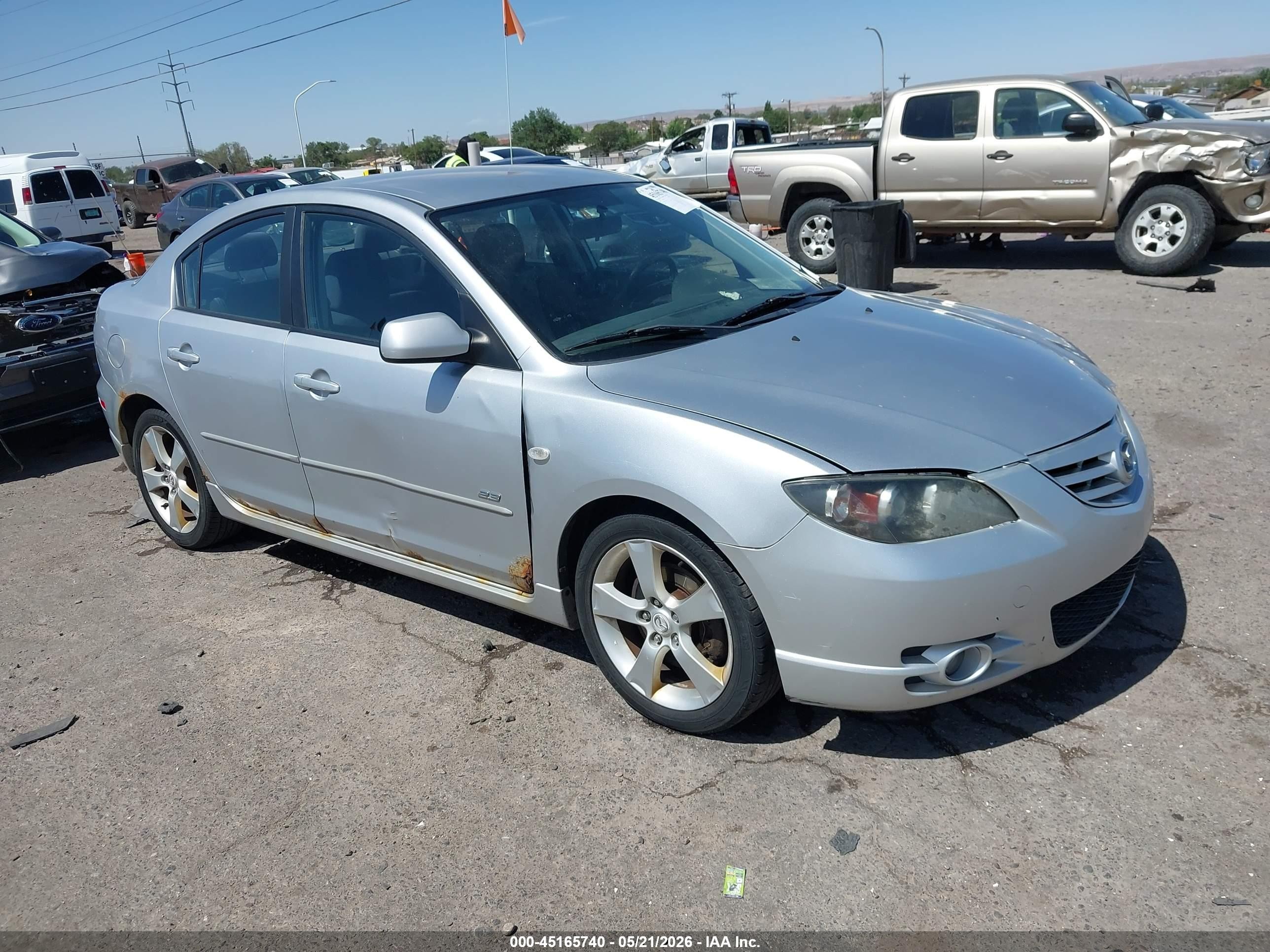 2006 Mazda Mazda3 S Touring Silver vin: JM1BK323561538997