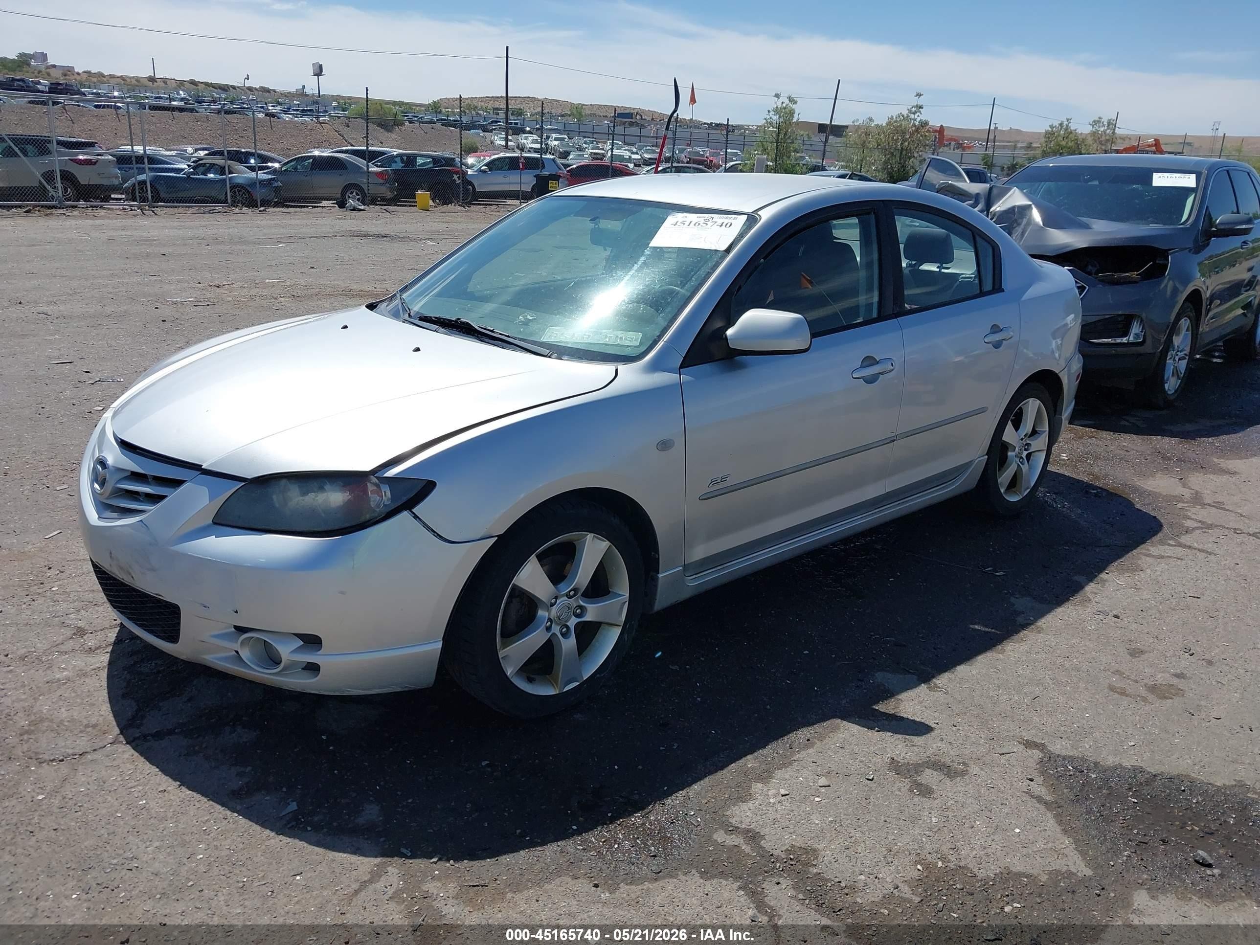 2006 Mazda Mazda3 S Touring Silver vin: JM1BK323561538997