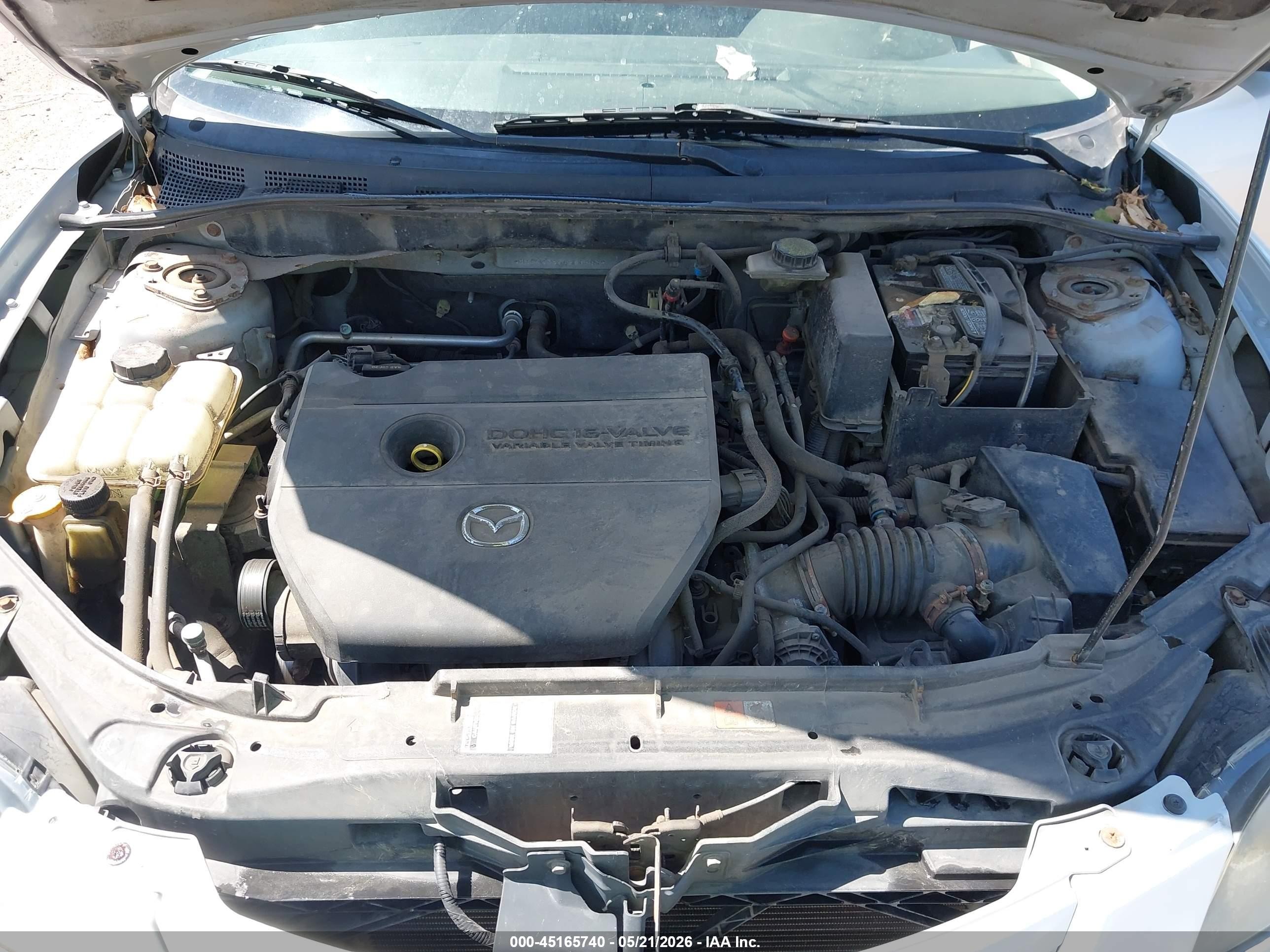 2006 Mazda Mazda3 S Touring Silver vin: JM1BK323561538997