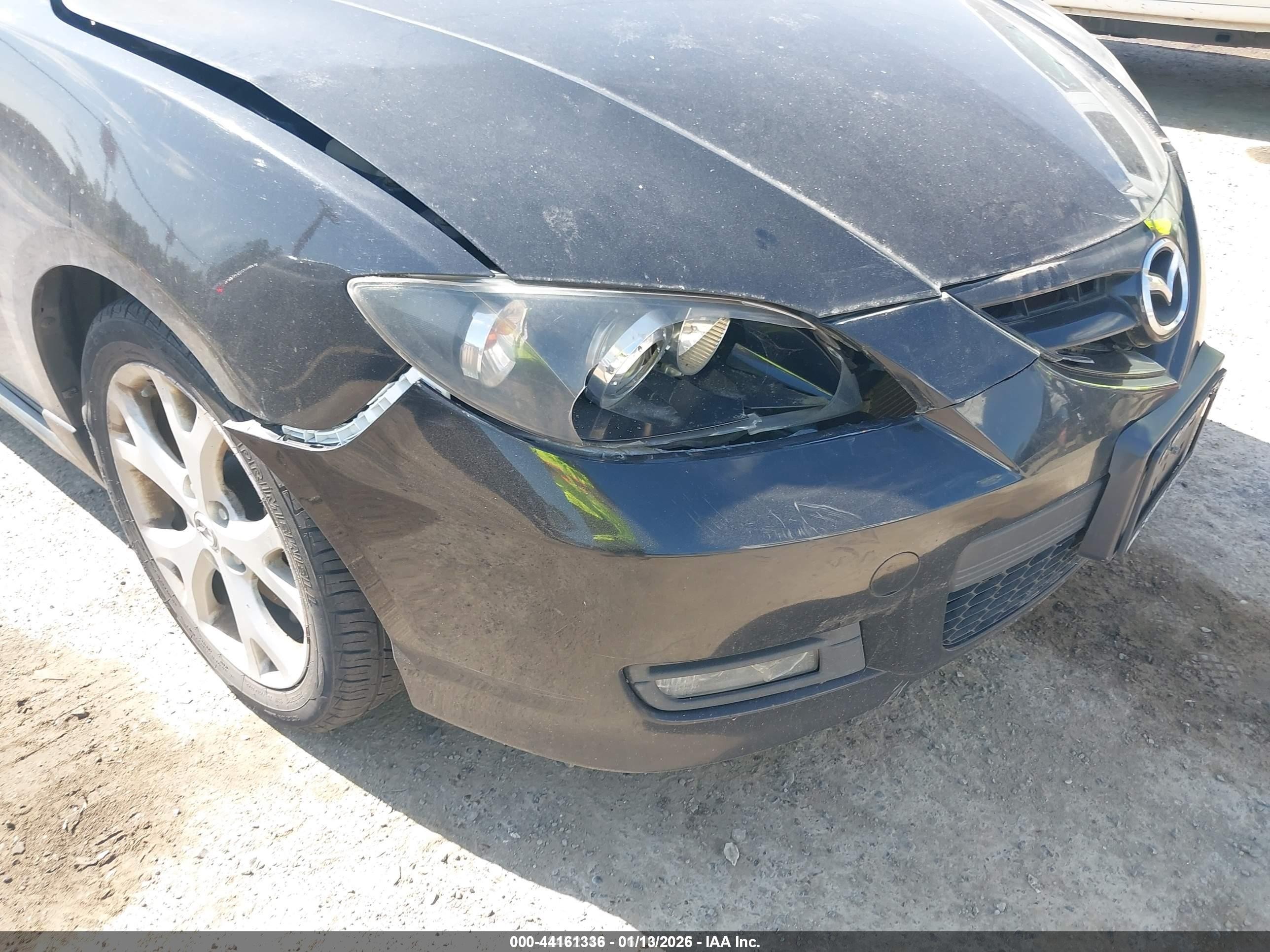 2007 Mazda Mazda3 S Touring Black vin: JM1BK323571665508