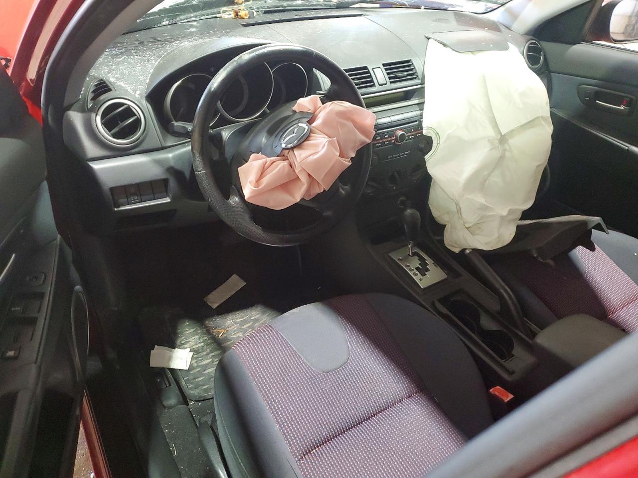 2005 Mazda 3 S Maroon vin: JM1BK323651259539