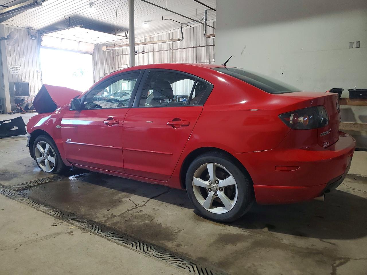 2005 Mazda 3 S Maroon vin: JM1BK323651259539