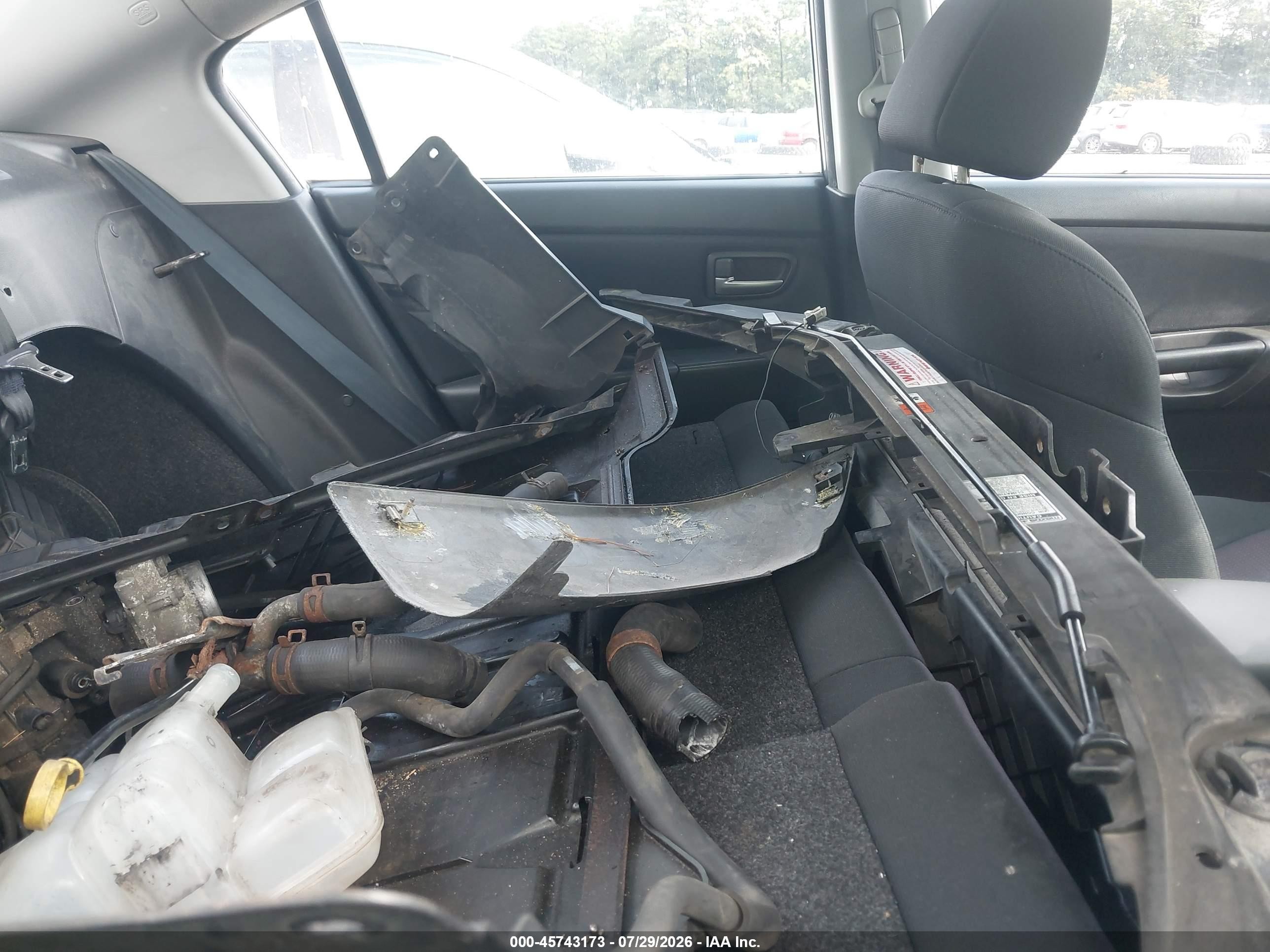2005 Mazda Mazda3 S Gray vin: JM1BK323651312966
