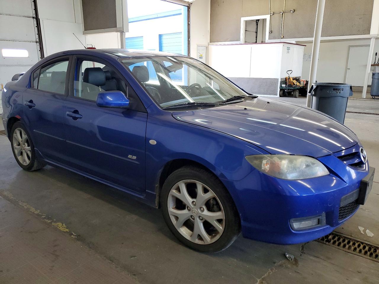 2007 Mazda 3 S Синий vin: JM1BK323671681734