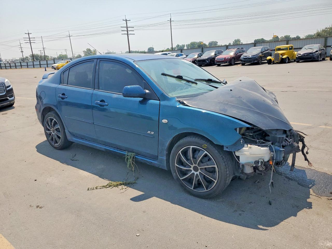 2007 Mazda 3 S Blue vin: JM1BK323671686335