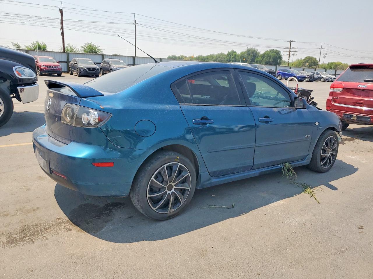 2007 Mazda 3 S Blue vin: JM1BK323671686335
