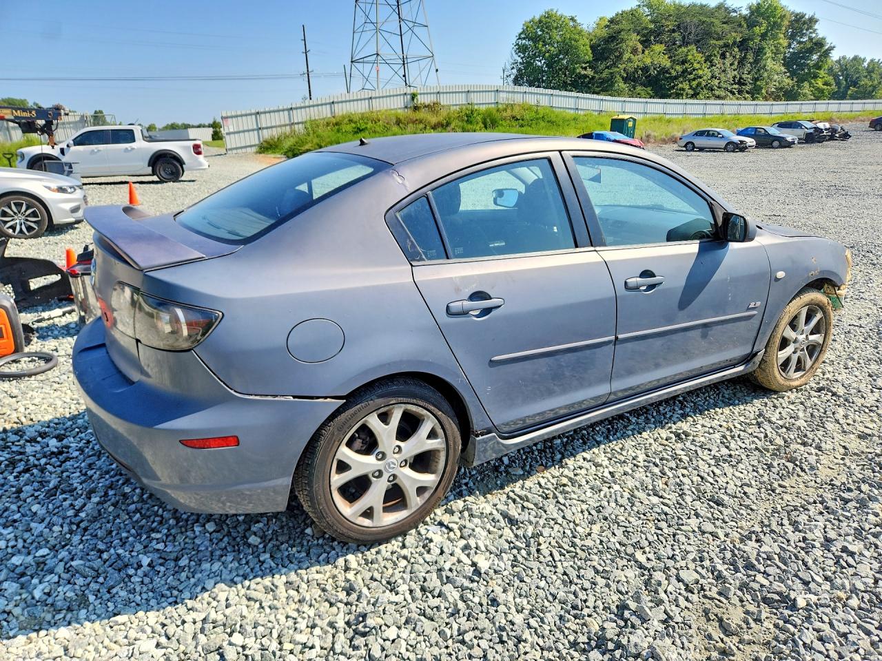 2007 Mazda 3 S Silver vin: JM1BK323671696332